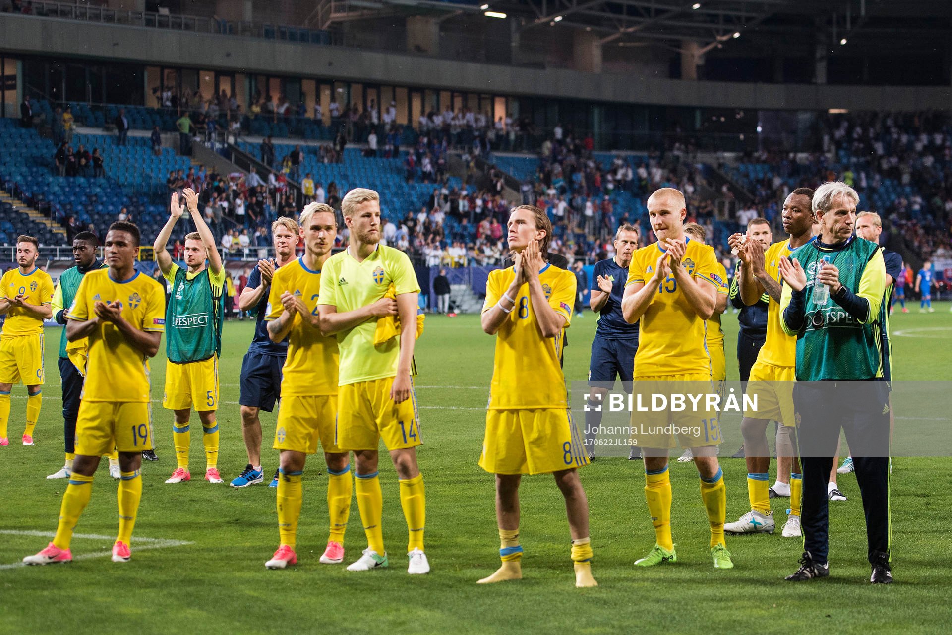 Sveriges Niclas Eliasson, Linus Wahlqvist, Filip