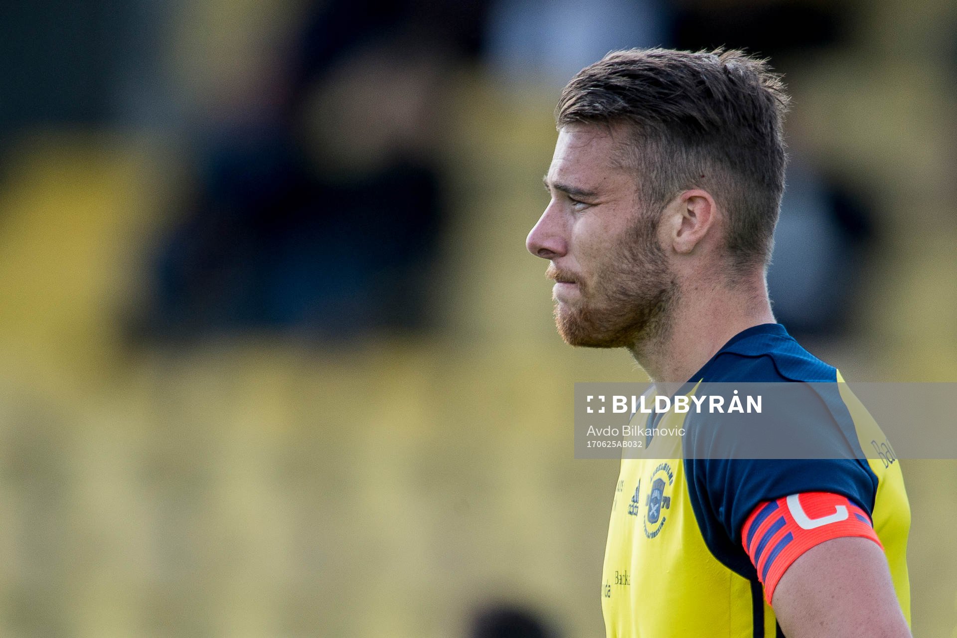 Ängelholms Aaron Jones deppar