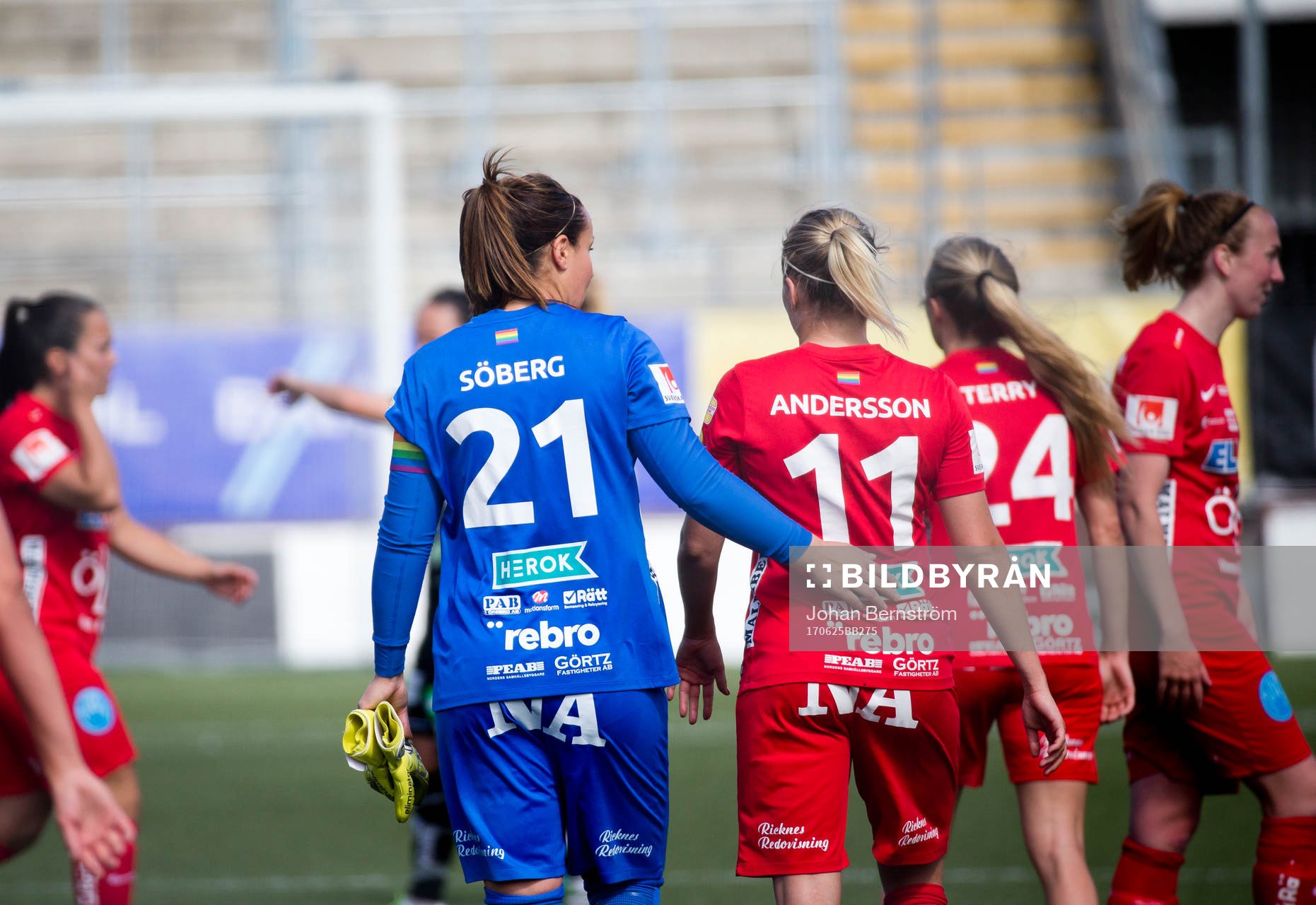Örebros målvakt Carola Söberg