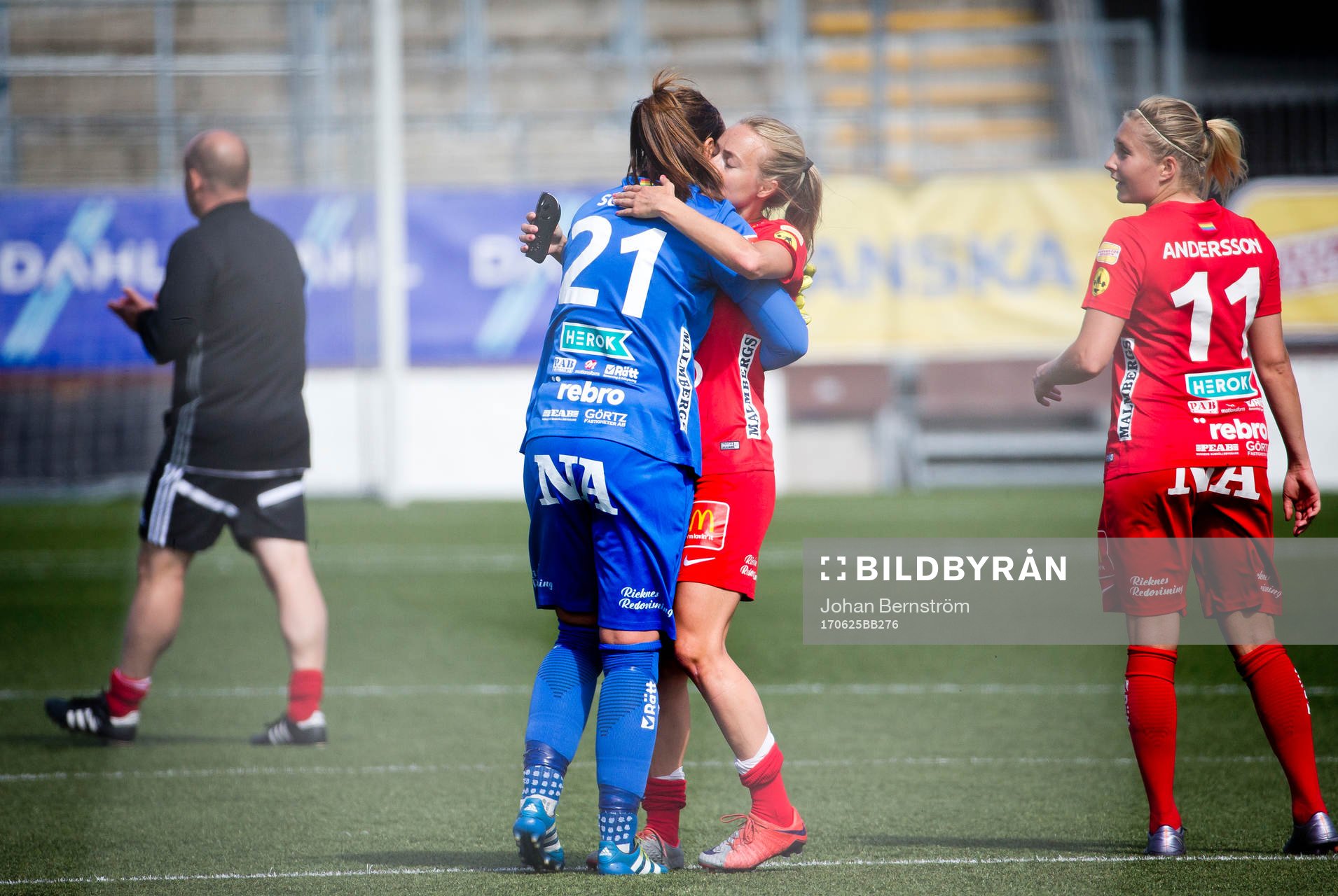 Örebros målvakt Carola Söberg