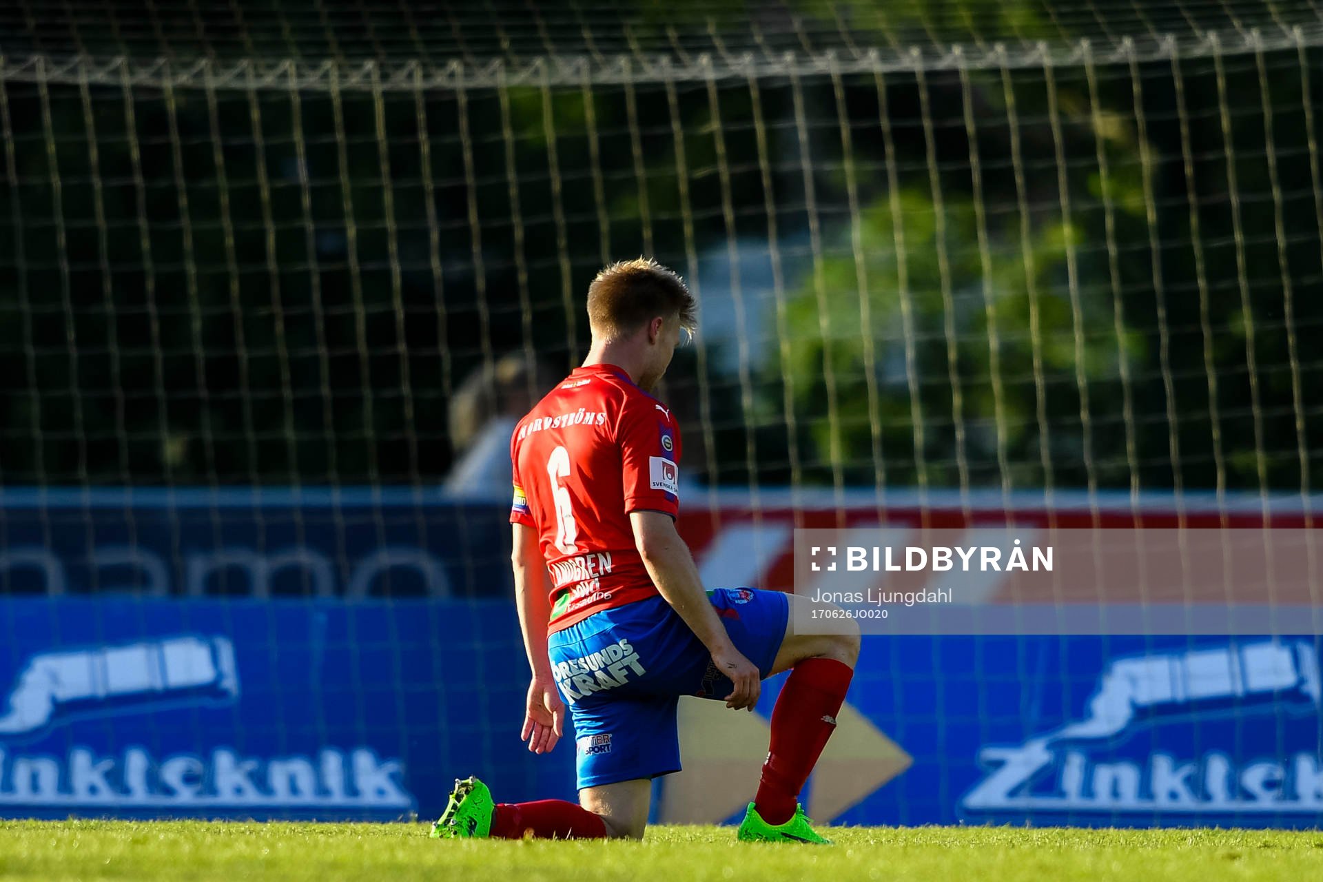 Helsingborgs Andreas Landgren deppar