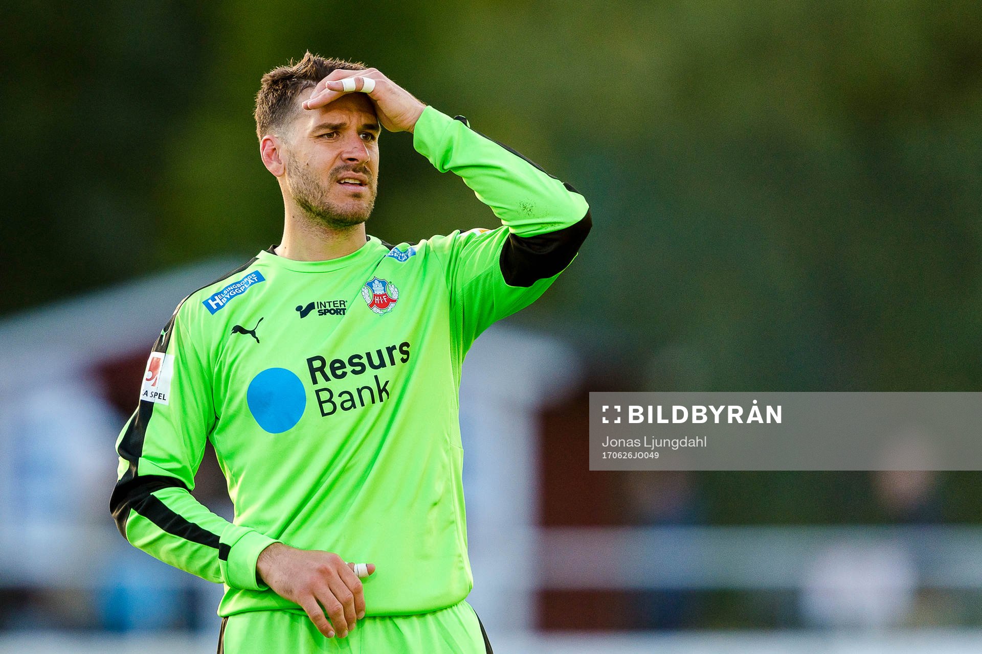 Helsingborgs målvakt Matt Pyzdrowski