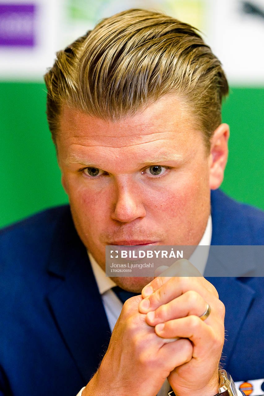 Värnamos tränare Christian Järdler