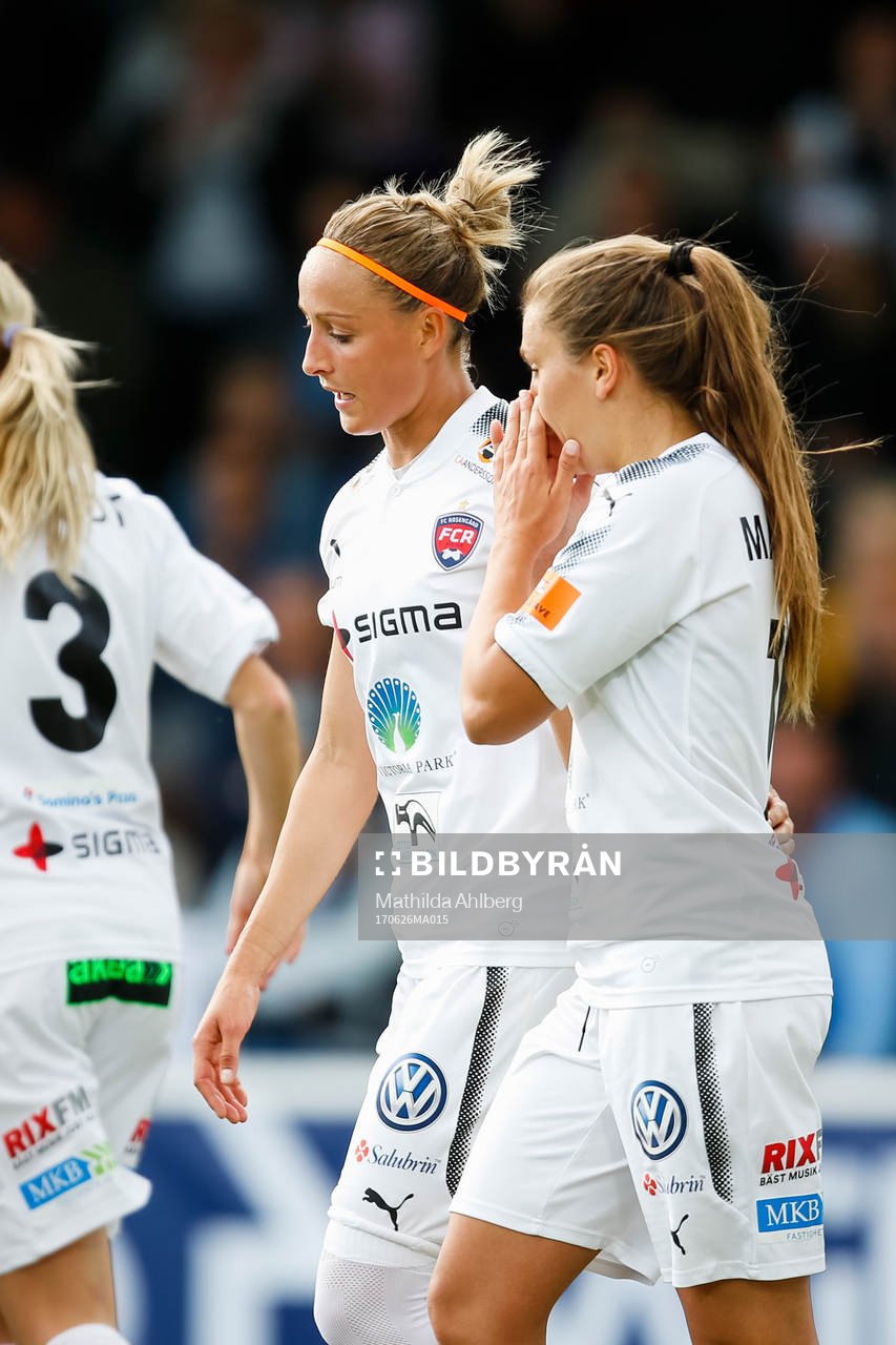 Rosengårds spelare jublar