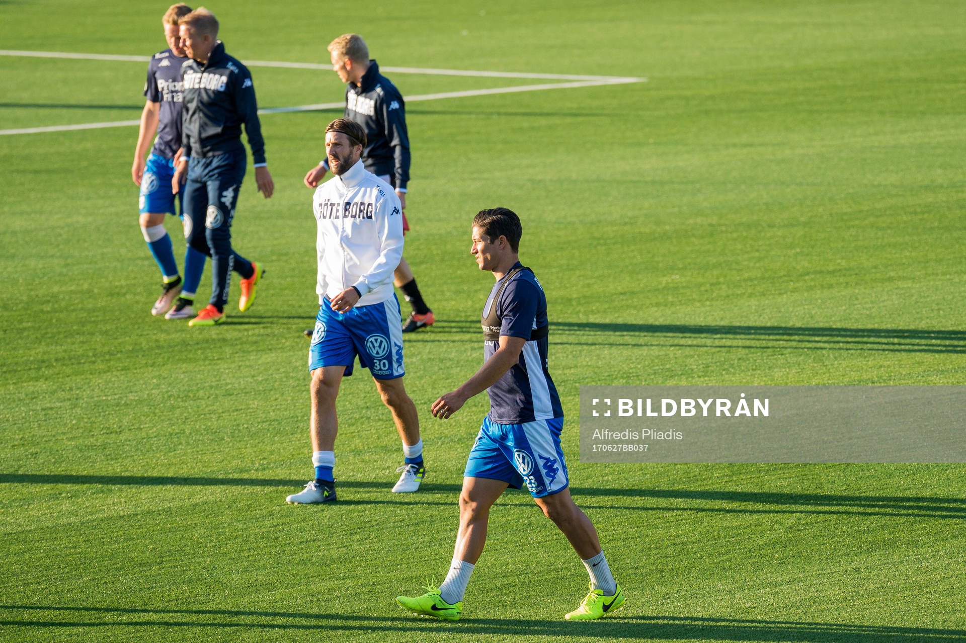 IFK Göteborgs Mattias Bjärsmyr och David Boo Wiklander