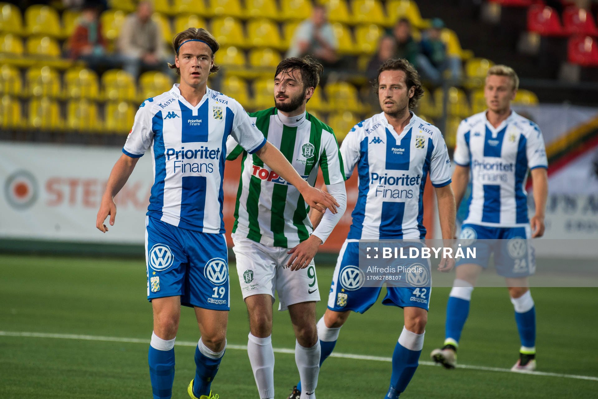 IFK Göteborgs August Erlingmark och Mikkel Diskerud