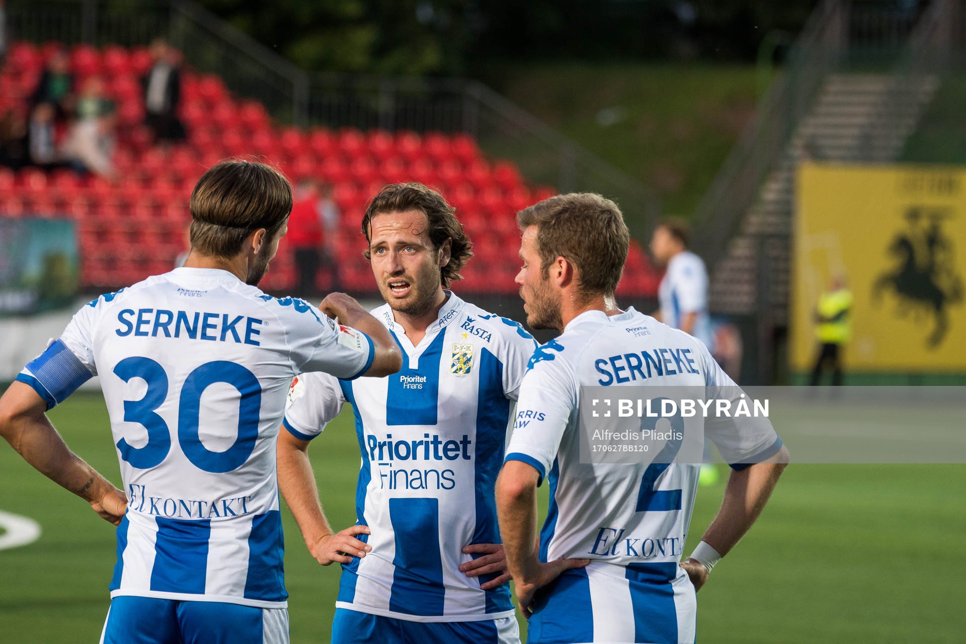 IFK Göteborgs Mikkel Diskerud och Emil Salomonsson