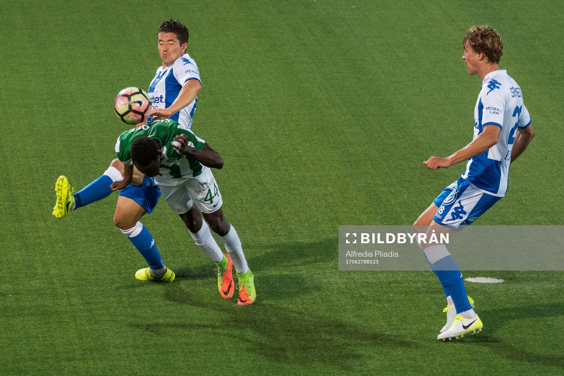 IFK Göteborgs David Boo Wiklander och Thomas Rogne