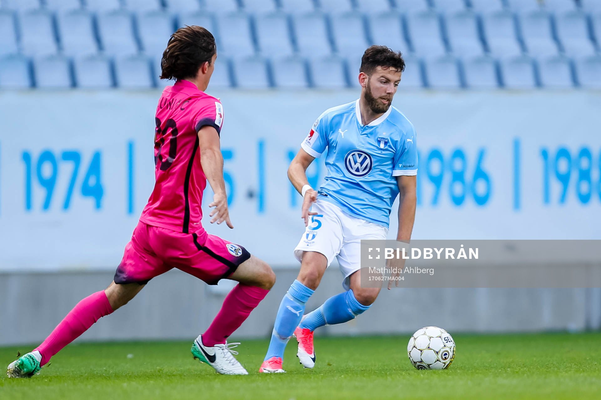 Zagrebs Ivan Sunjic och Malmö FFs Erdal Rakip