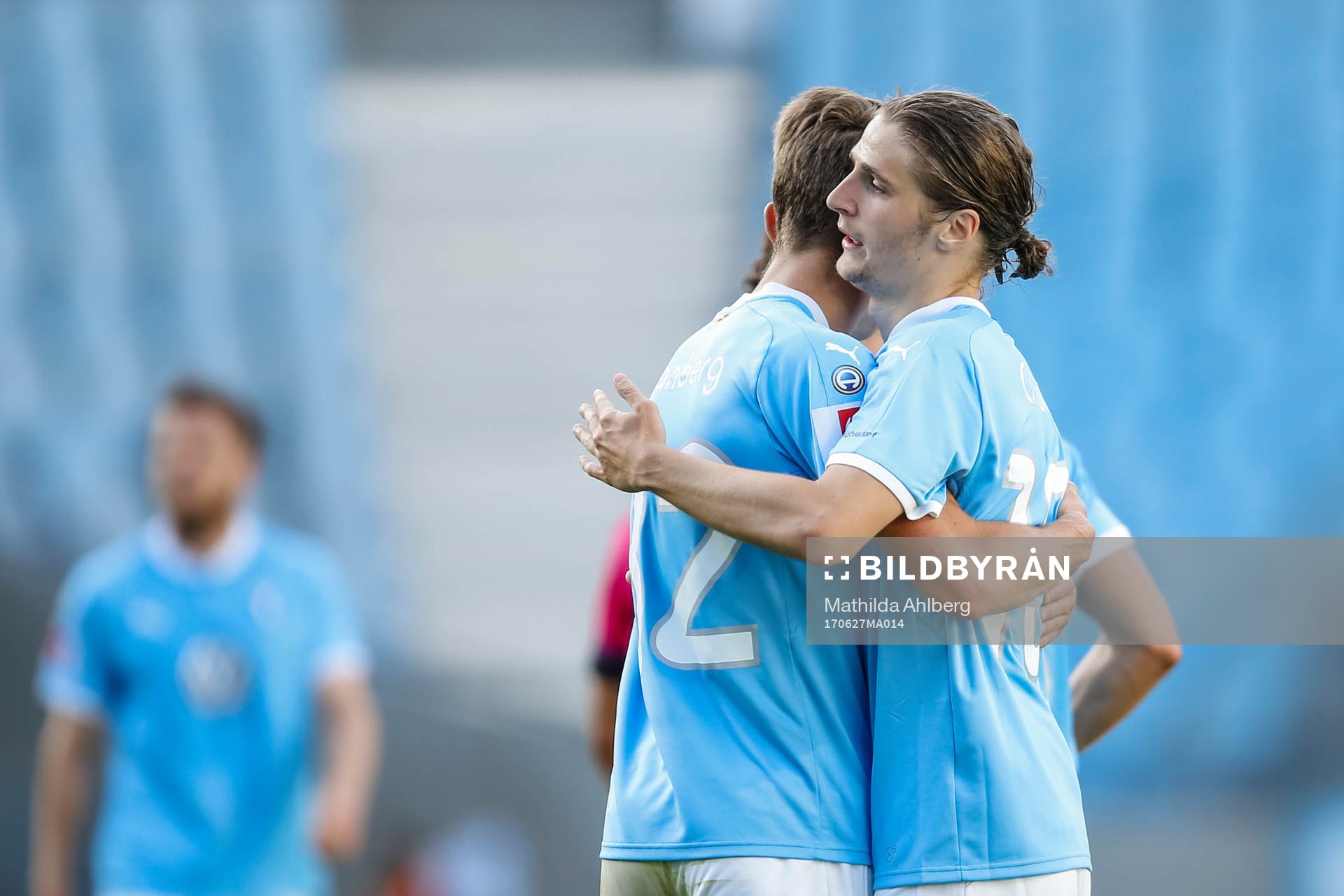 Malmö FFs Pawel Cibicki jublar