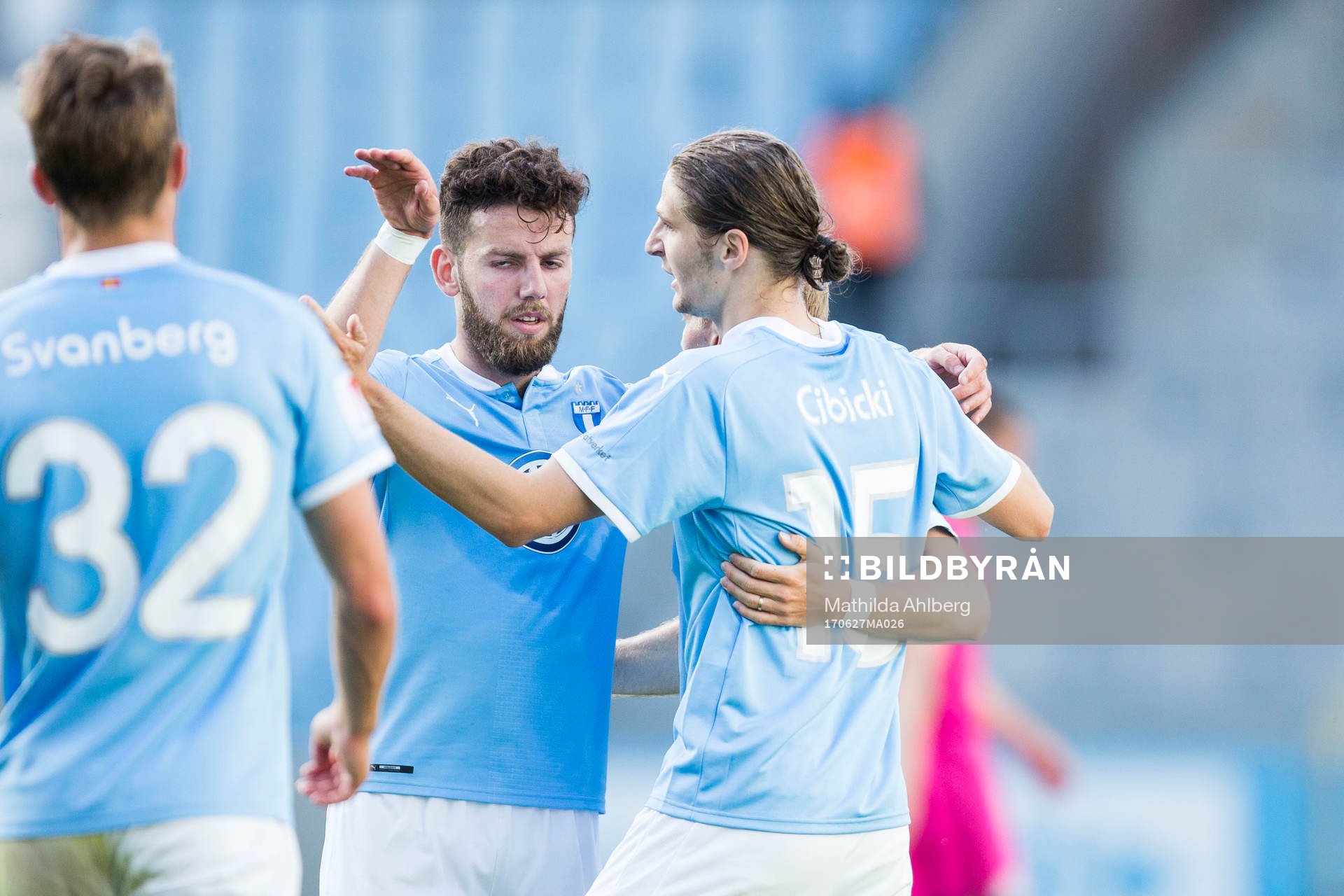 Malmö FFs Erdal Rakip  jublar