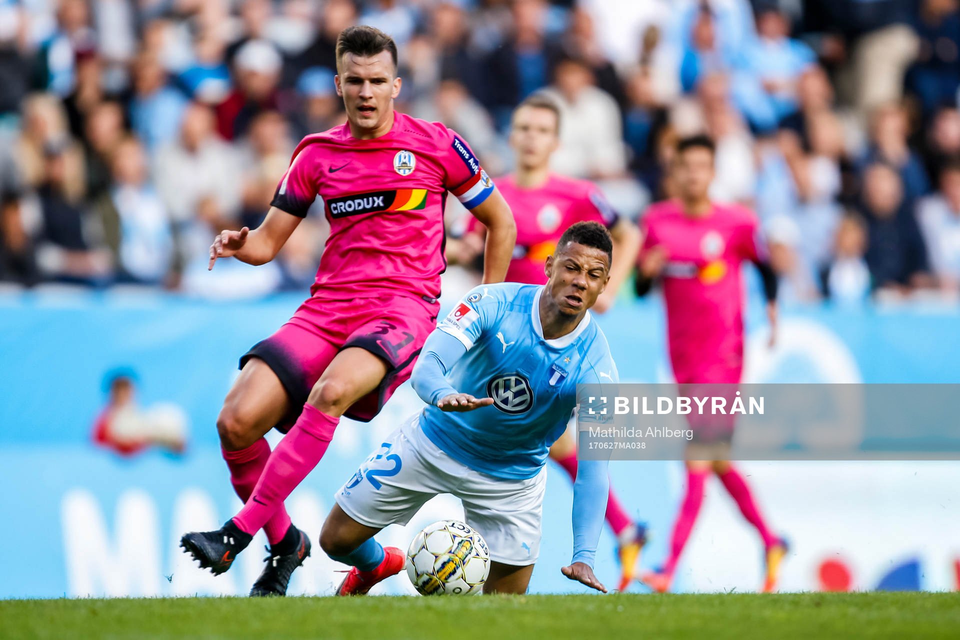 Zagrebs Capan Luka och Malmö FFs Tobias Sana