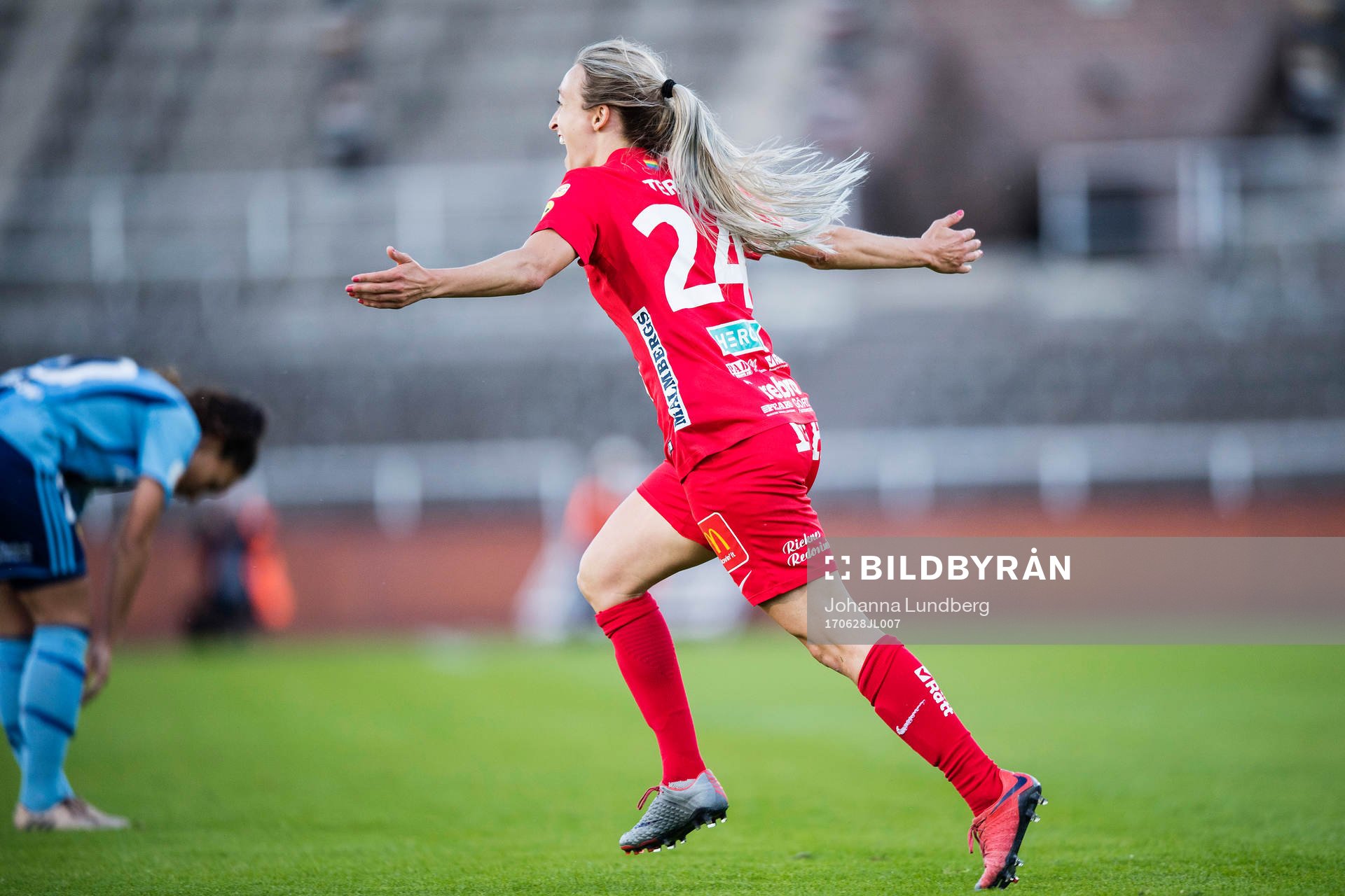 Örebros Hanna Terry jublar