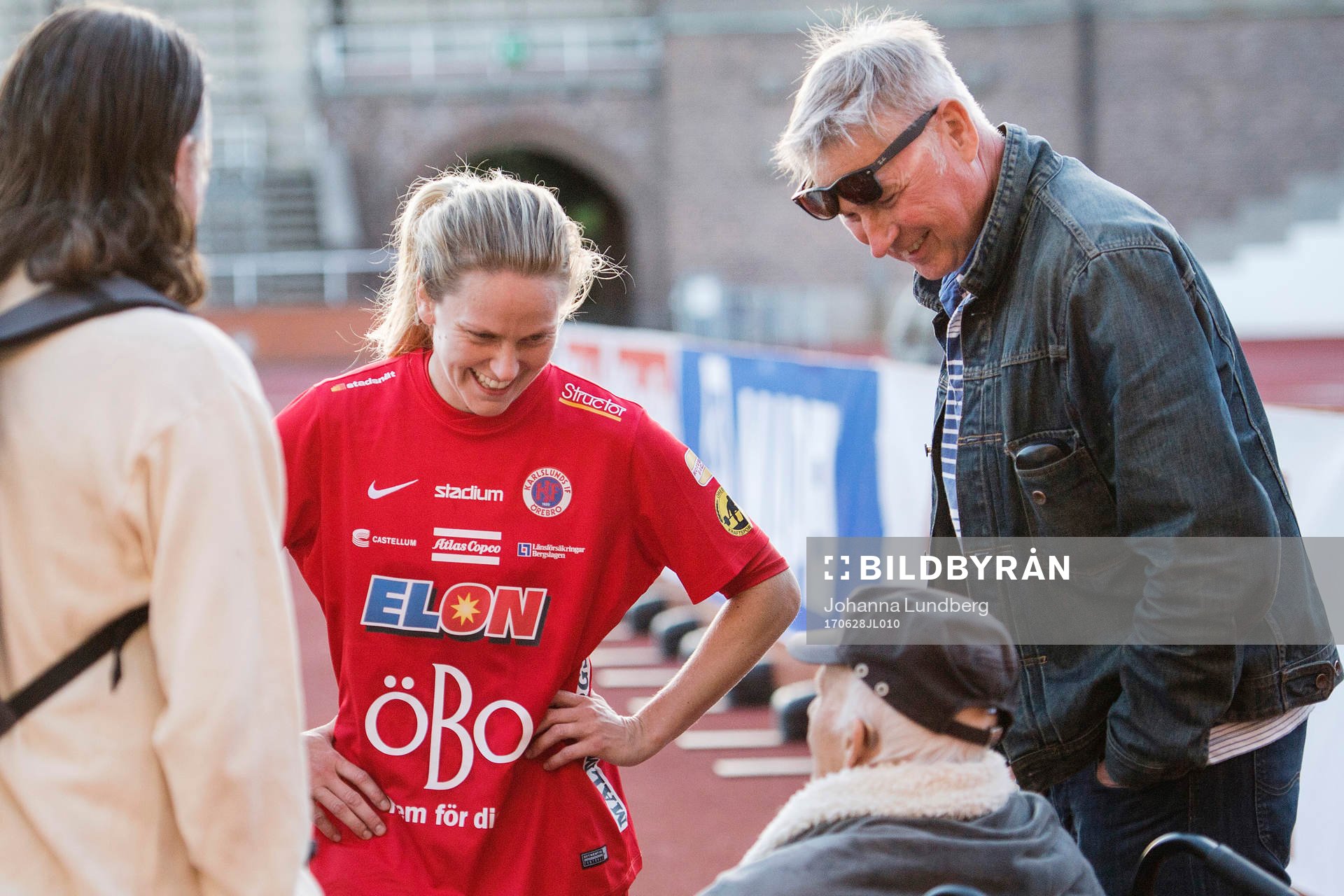 Örebros Lisa Dahlkvist med pappa Sven Dala Dahlkvist