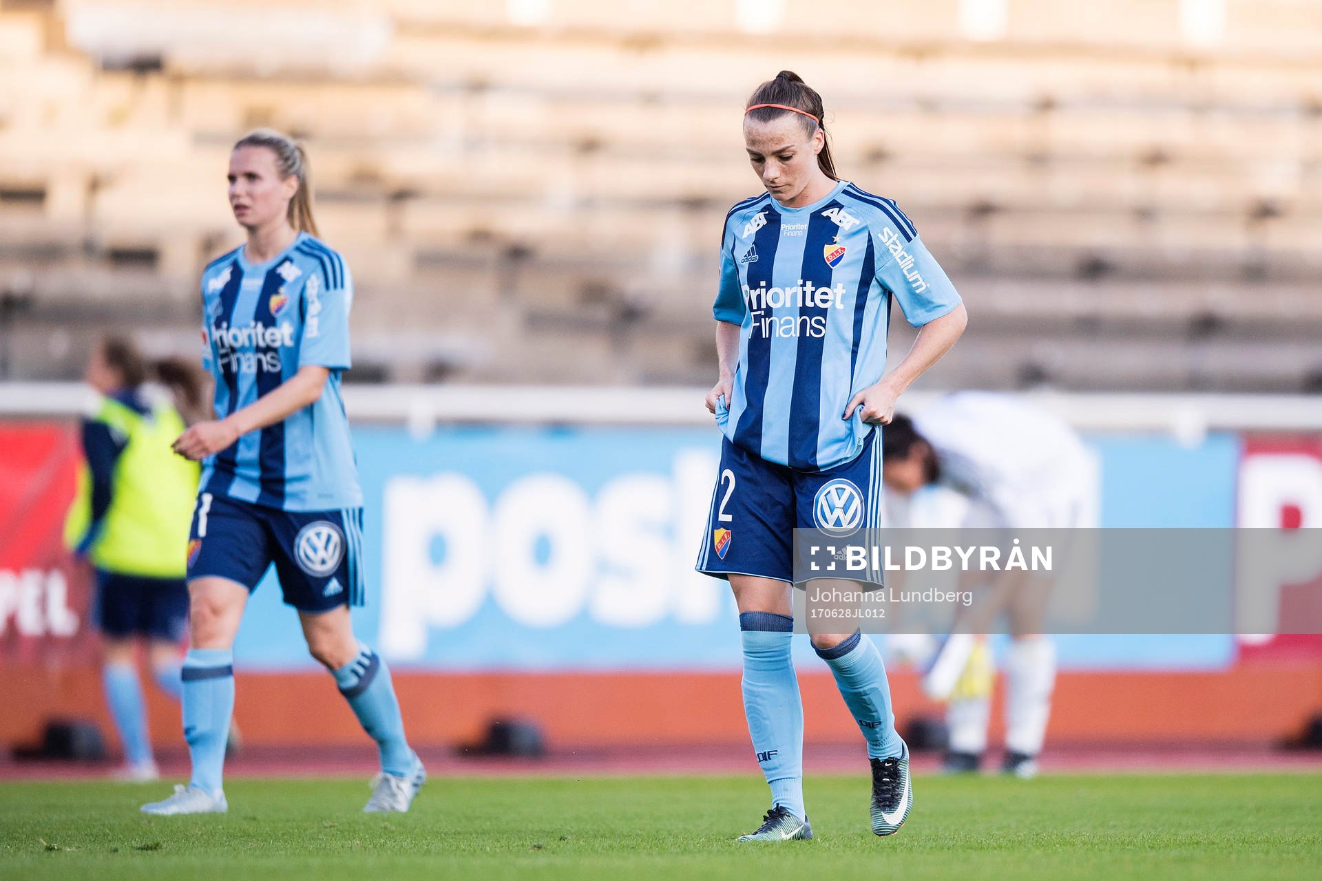 Djurgårdens Hallbera Gisladottir deppar