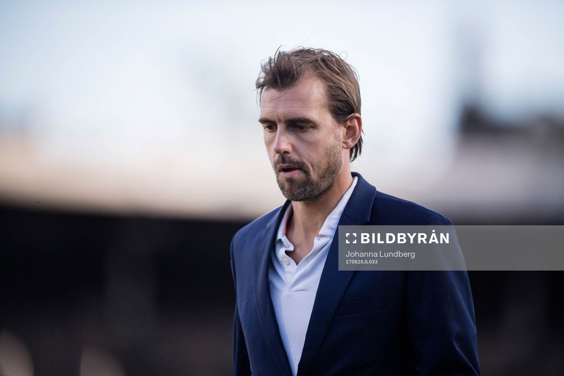 Djurgårdens tränare Joel Riddez