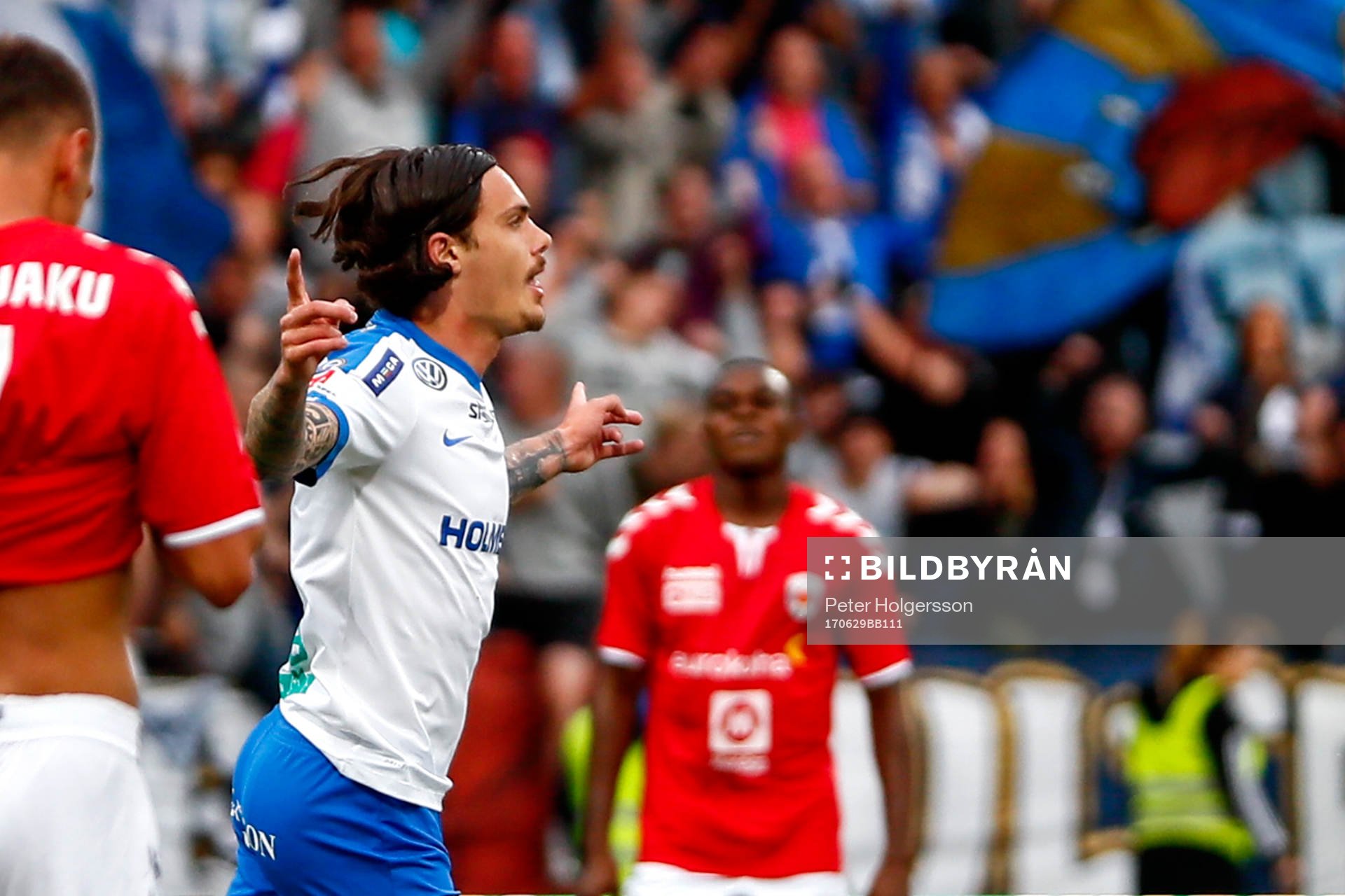 Norrköpings David Moberg Karlsson jublar