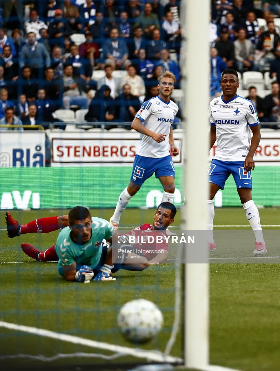 Mål 3-0 av Norrköpings Niclas Eliasson