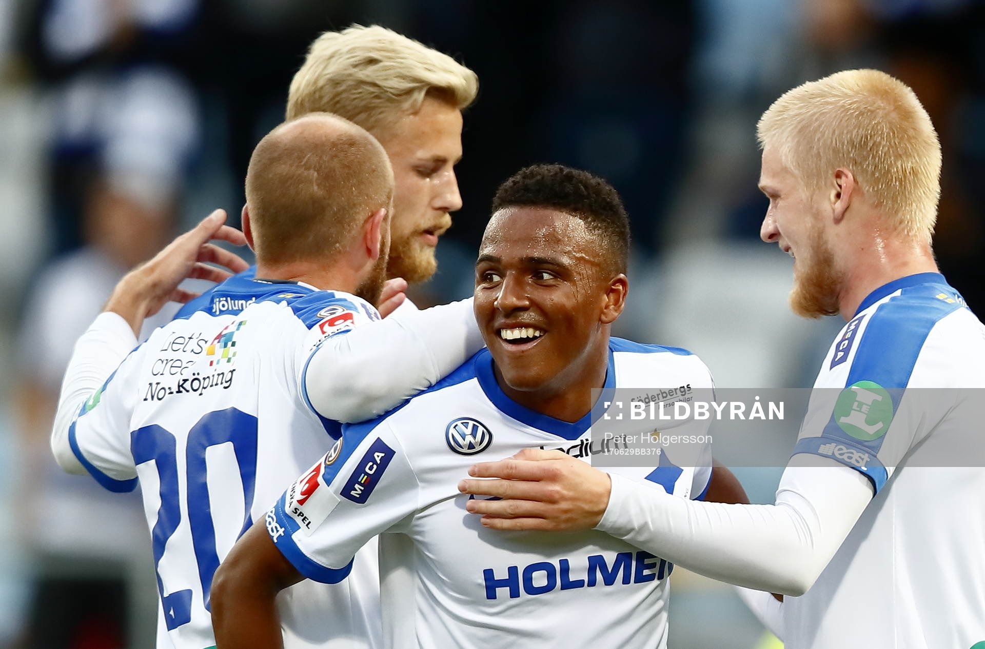 Norrköpings Niclas Eliasson jublar