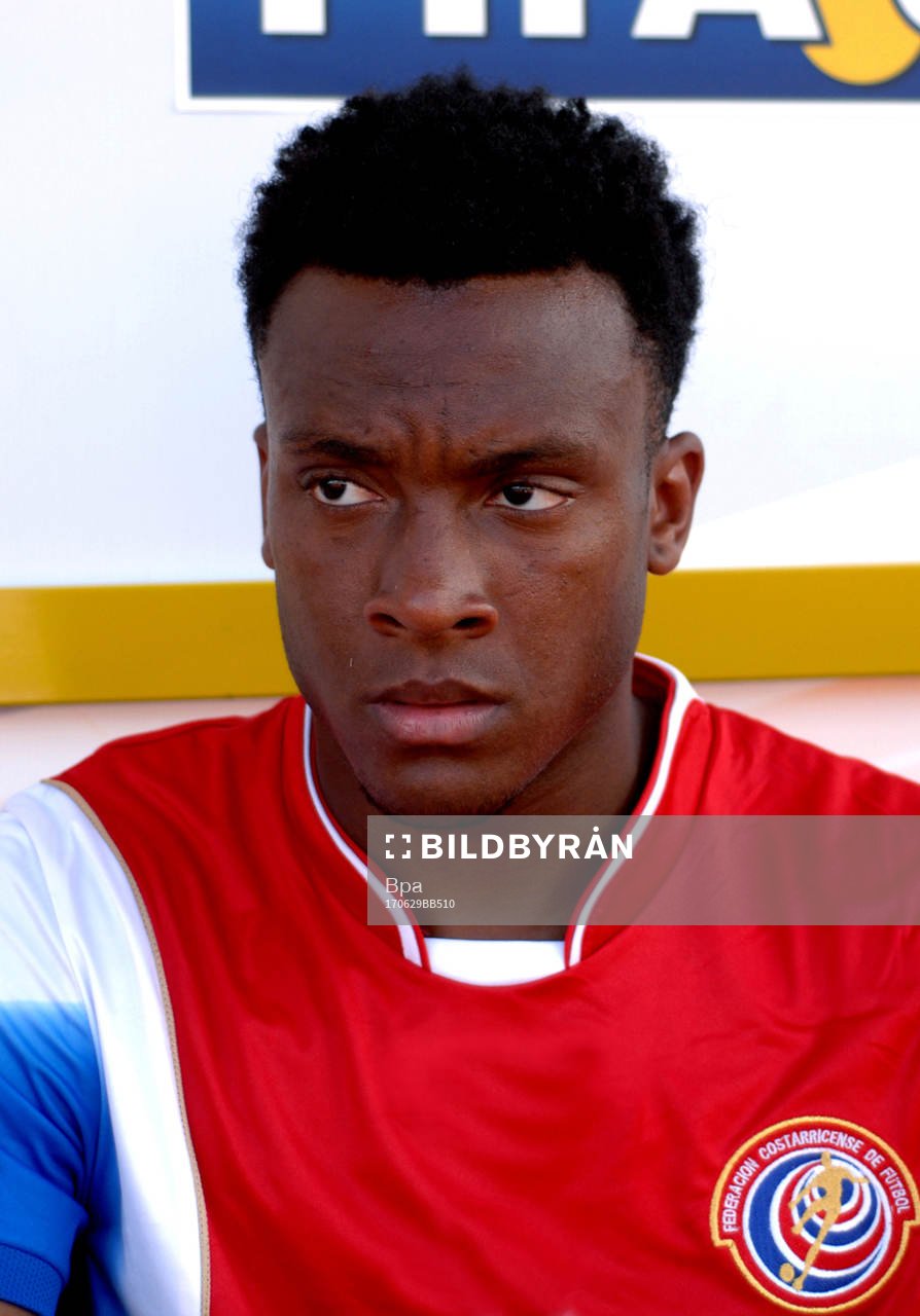 Fotboll, VM 2018, Porträtt, Costa Rica:  Rodney Wallace Costa Rica poserar för ett porträtt den 30 juni 2017 i Costa Rica 