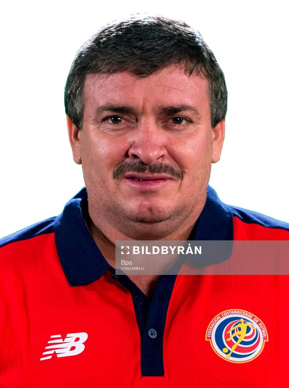 Fotboll, VM 2018, Porträtt, Costa Rica:  Oscar Ramirez - DT Costa Rica National Team Costa Rica poserar för ett porträtt den 30 juni 2017 i Costa Rica 