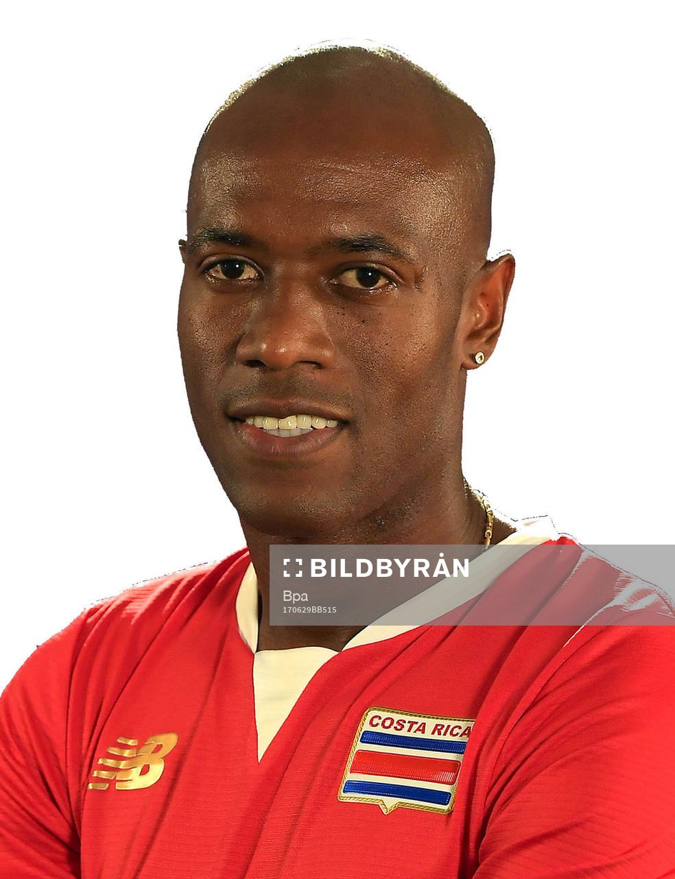 Fotboll, VM 2018, Porträtt, Costa Rica:  Johnny Mauricio Woodly Lambert Costa Rica poserar för ett porträtt den 30 juni 2017 i Costa Rica 