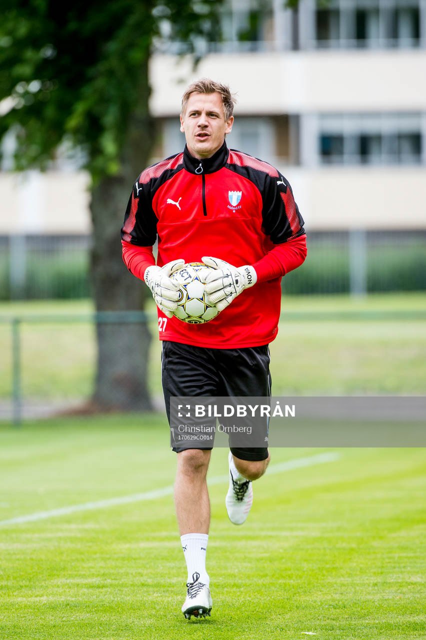 Målvakt Johan Dahlin