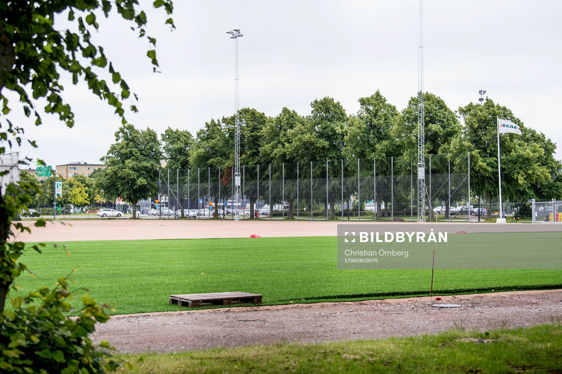 Arbete med att färdigställa en av träningsplanerna