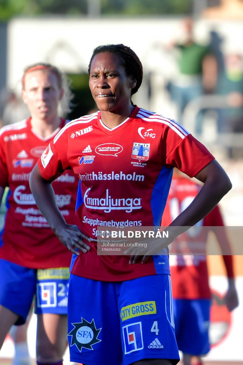 Vittsjös Ifeoma Dieke deppar