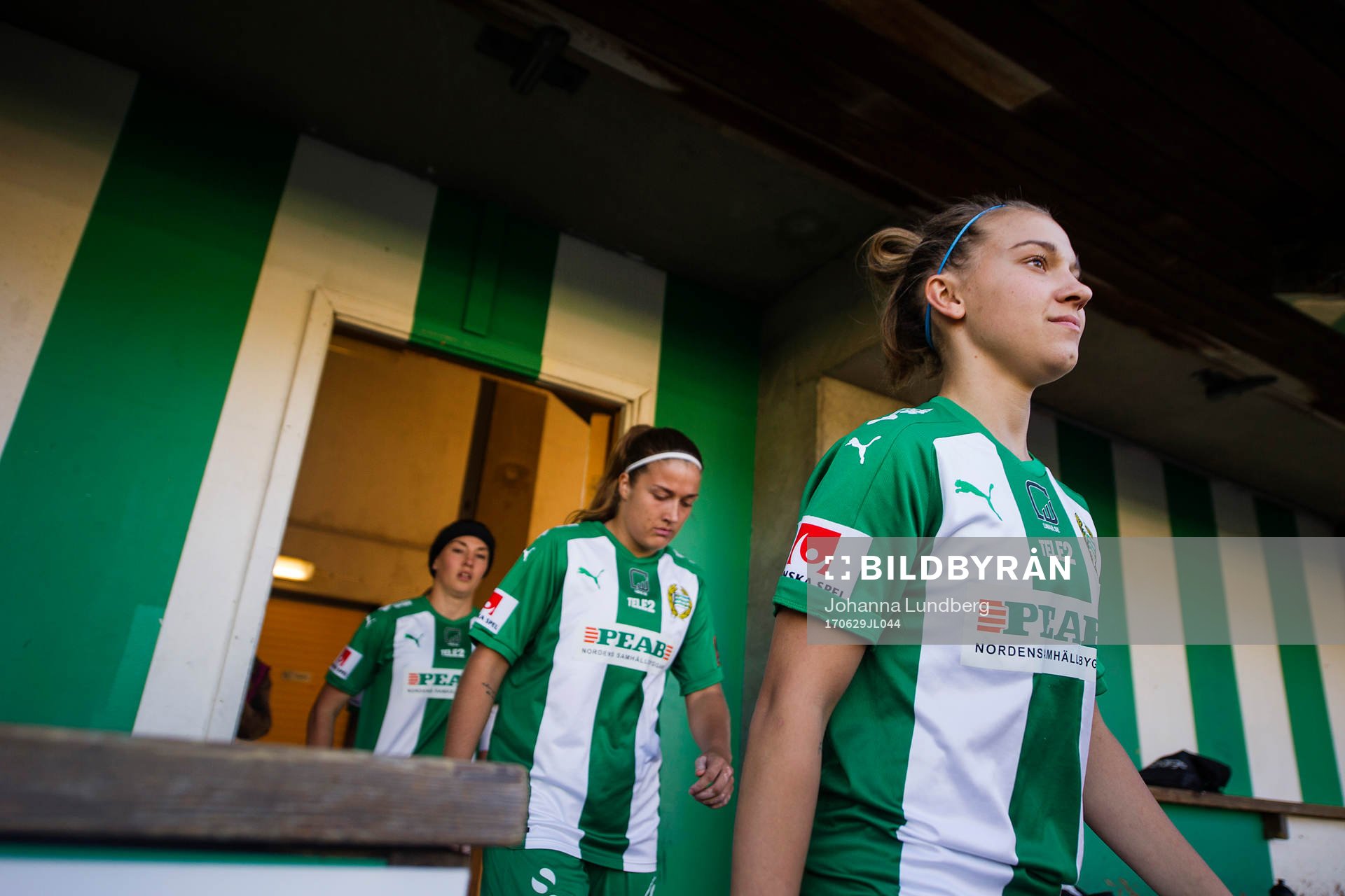 Hammarbys Julia Zigiotti Olme och Filippa Angeldal
