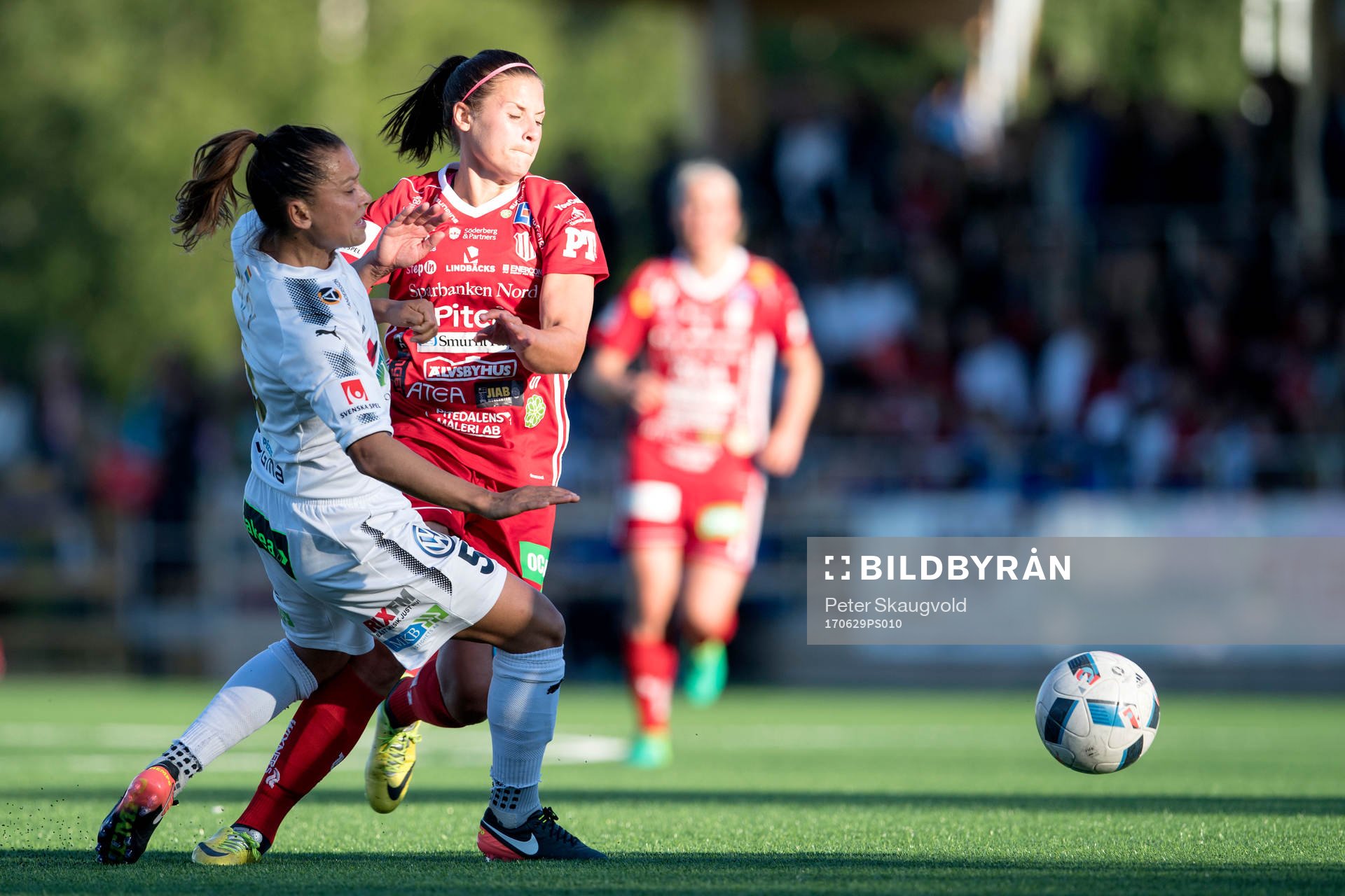 Piteås Hanna Pettersson och Rosengårds Alexandra Lowe