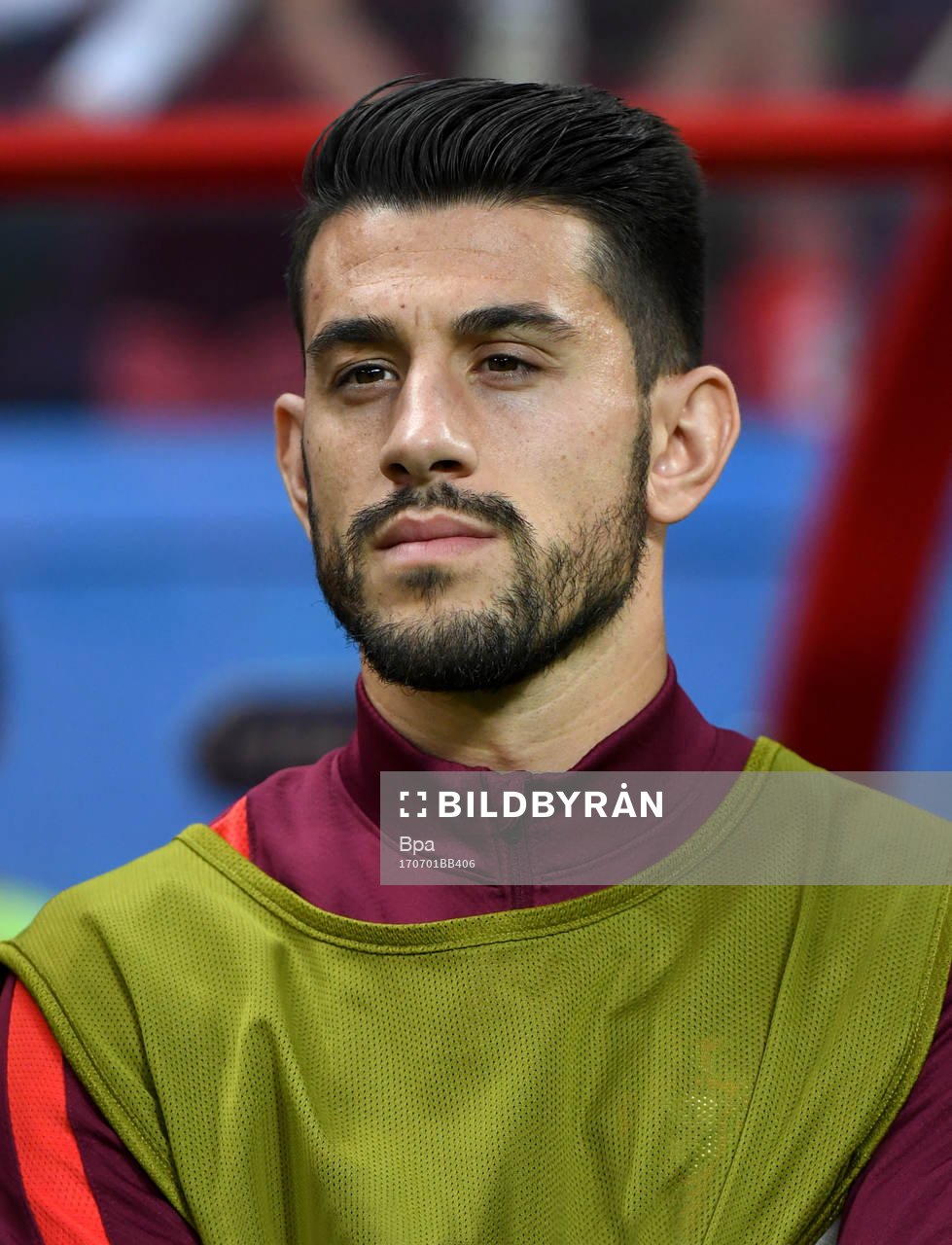 Fotboll, VM 2018, Porträtt, Portugal: Luis Miguel Afonso Fernandes - Pizzi, Portugal, poserar för ett porträtt den 2 juli 2017