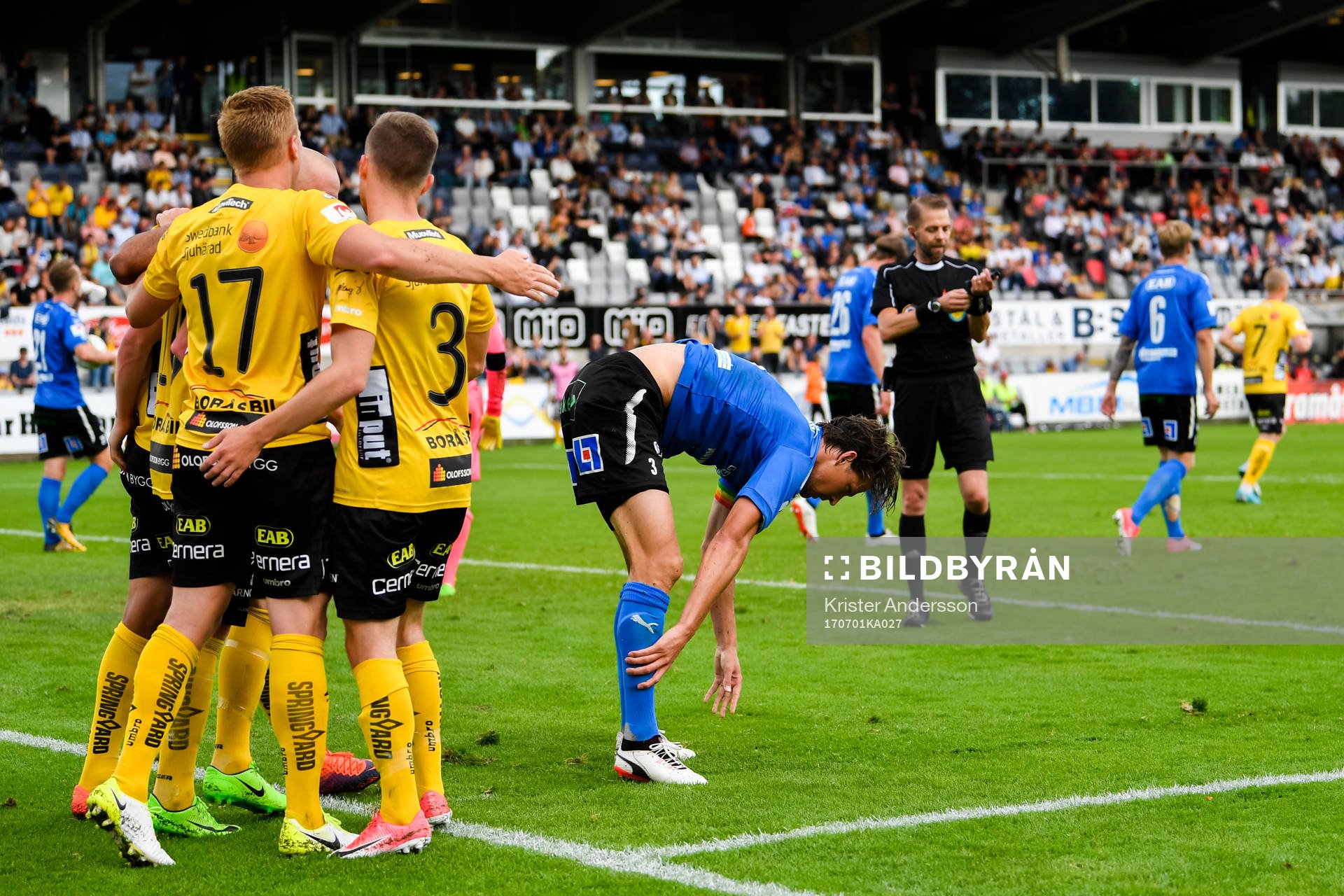 Halmstads Fredrik Liverstam deppar