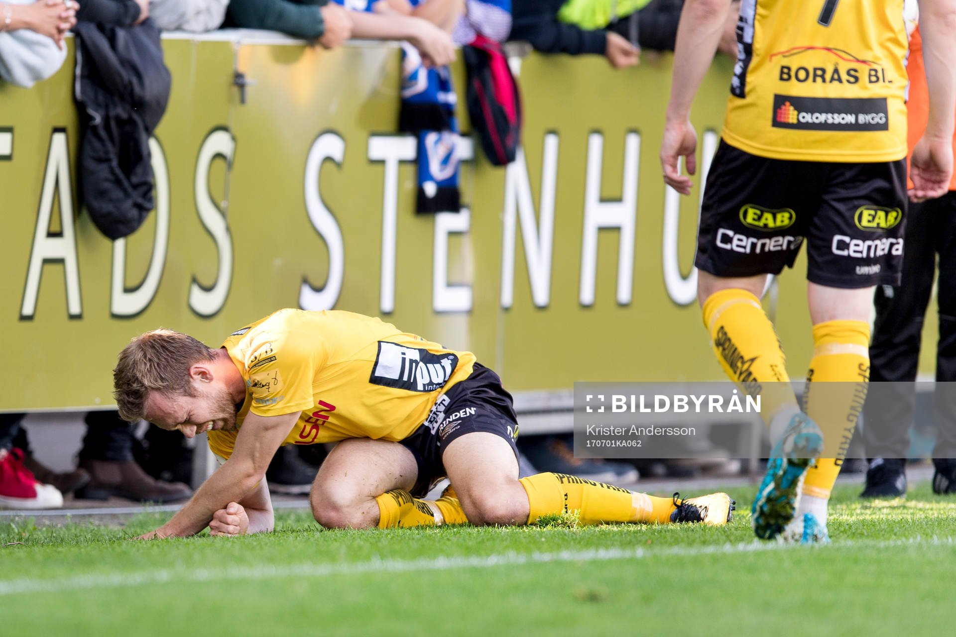 Elfsborgs Anders Randrup har ont