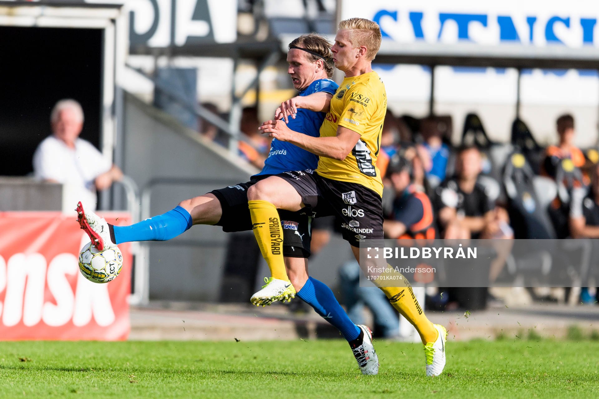 Halmstads Alexander Berntsson och Elfsborgs Per Frick