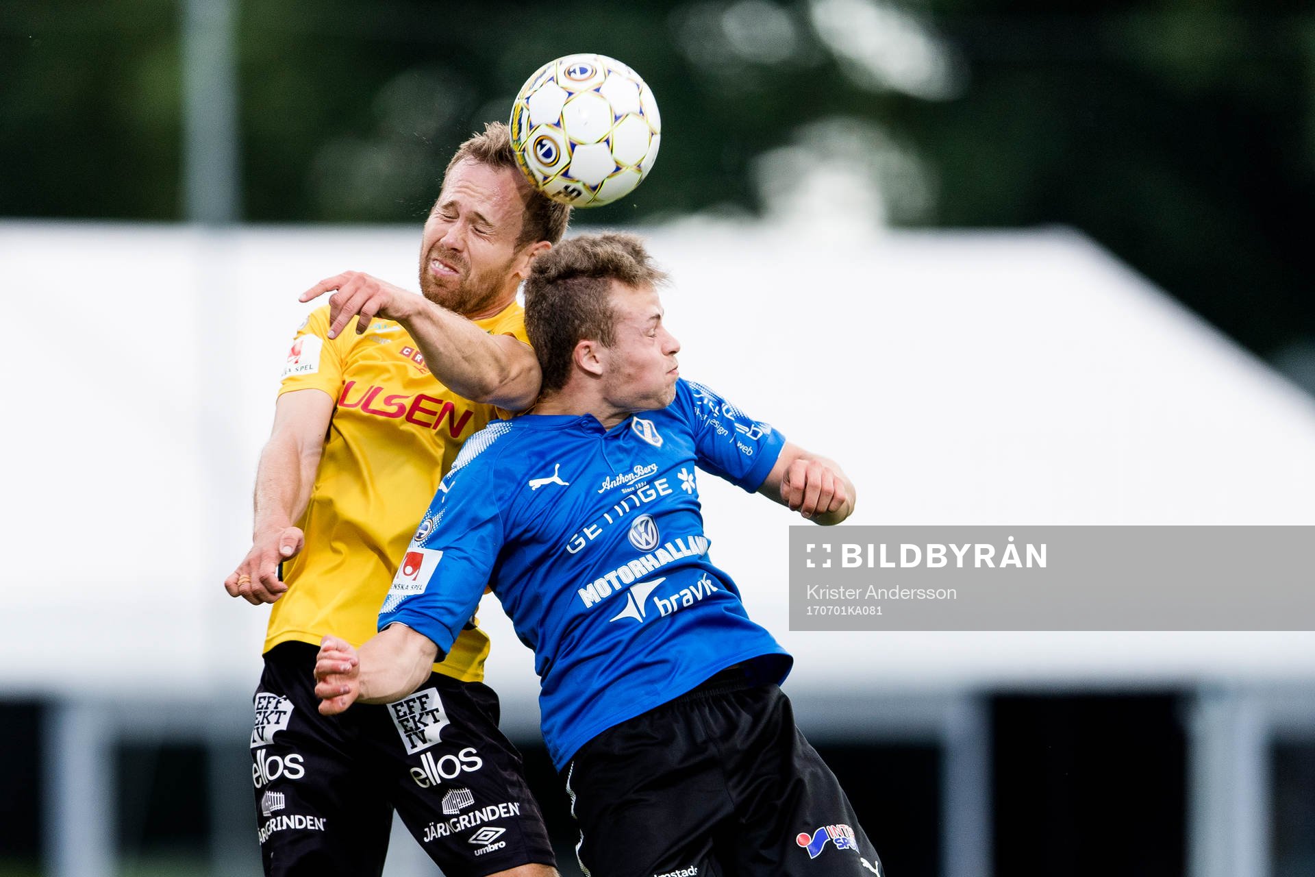Elfsborgs Anders Randrup och Halmstads Gabriel Gudmundsson