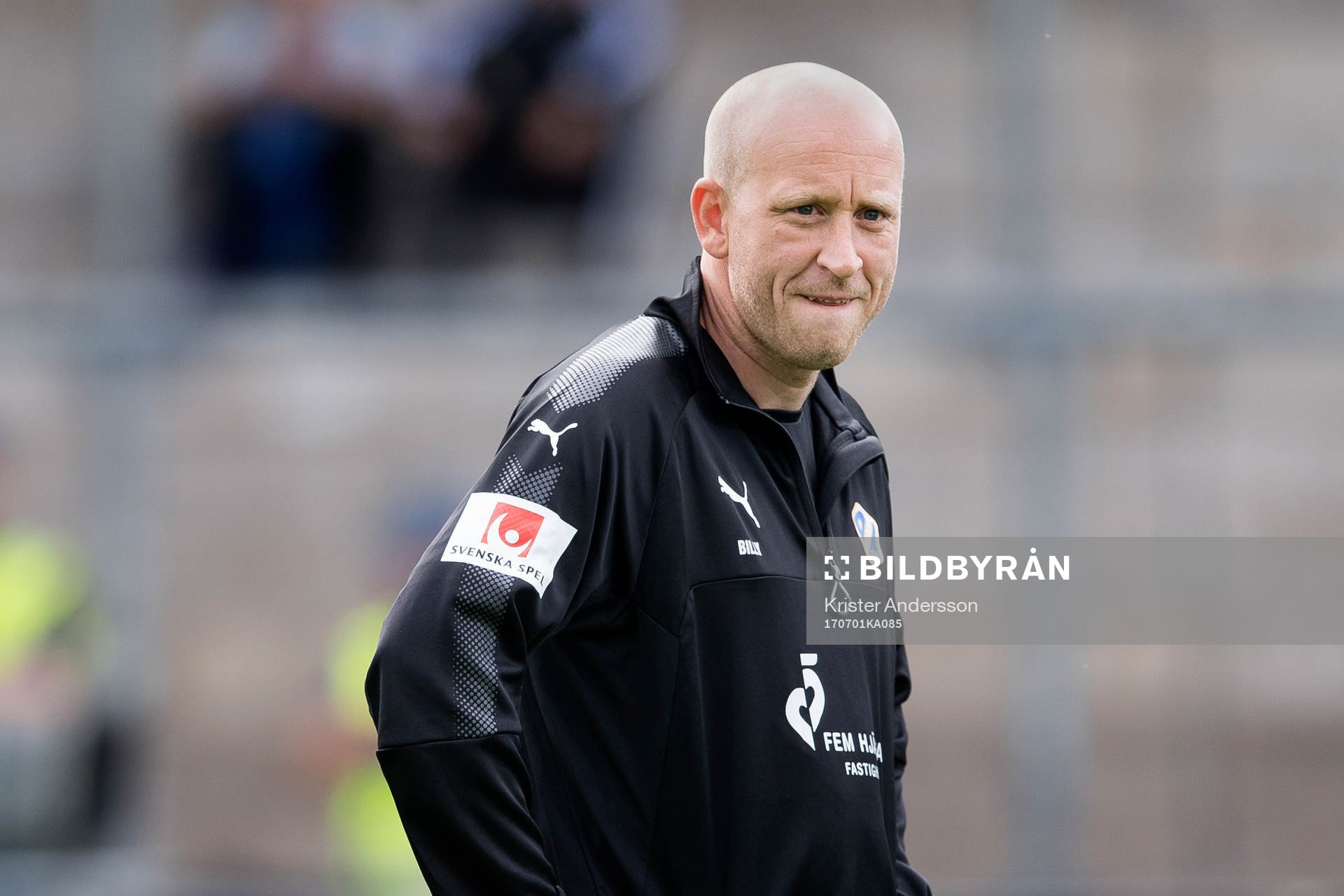 Halmstads assisterande tränare Billy Magnusson före
