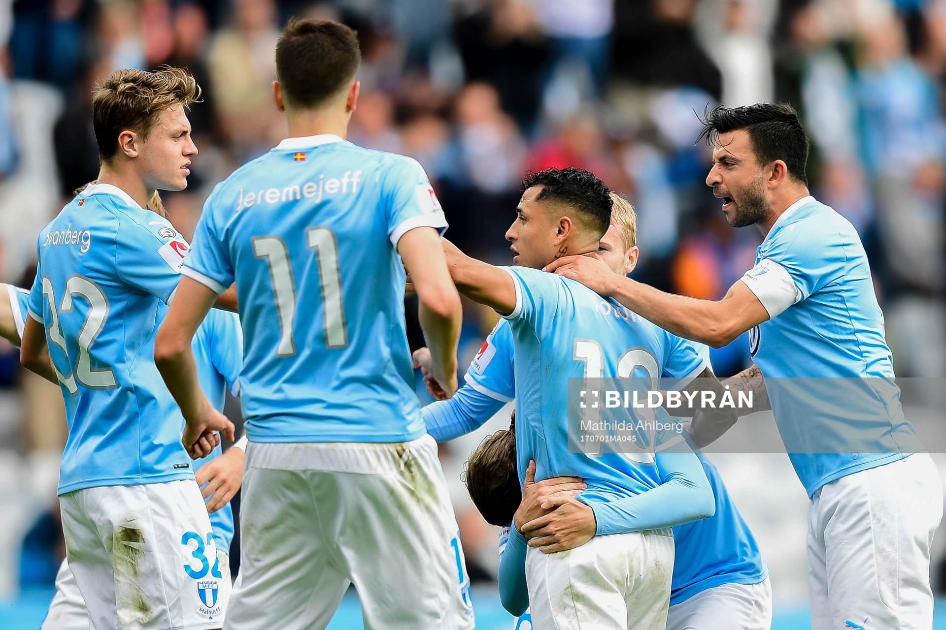 Malmö FFs Yoshimar Yotún jublar