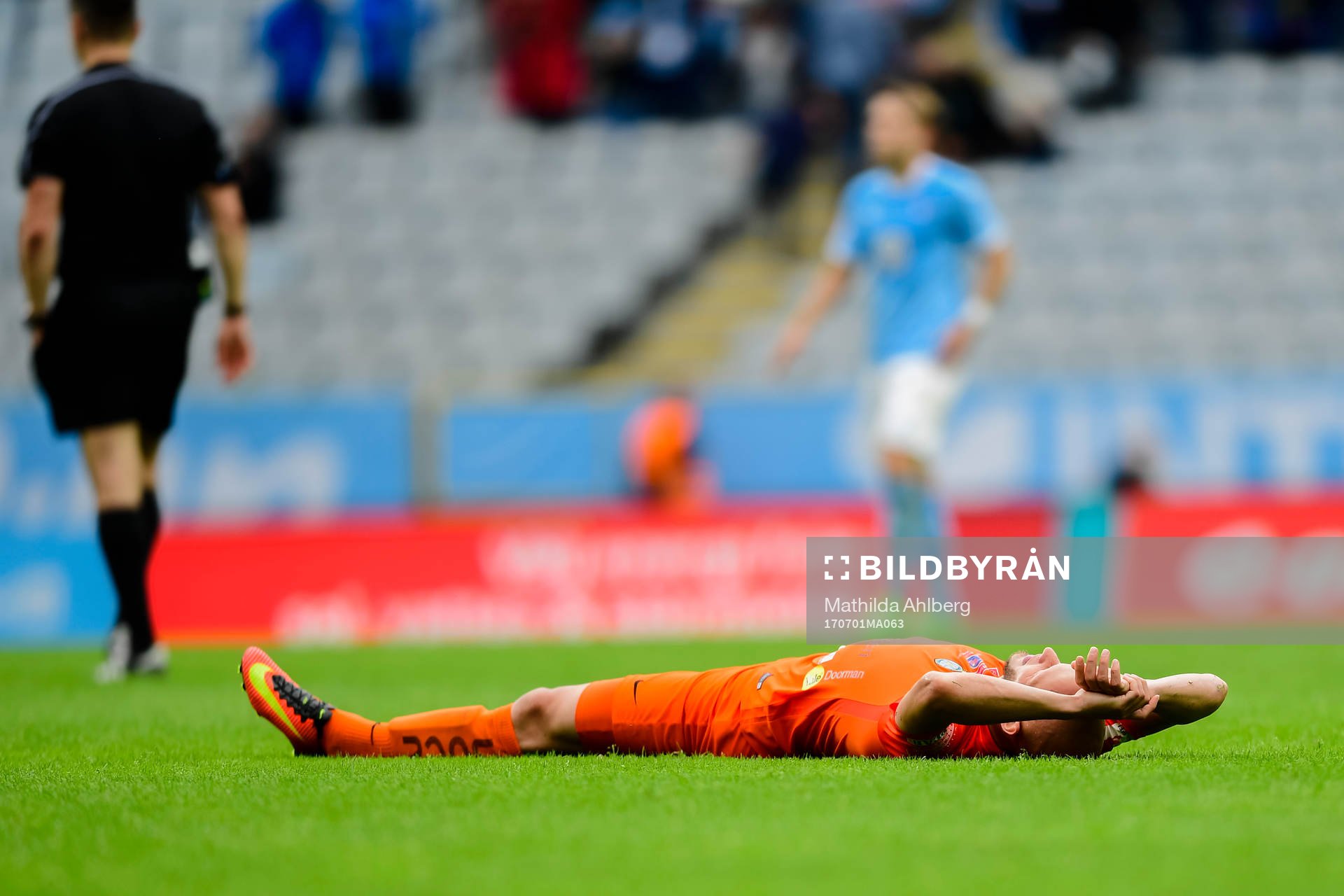 AFC Eskilstunas spelare deppar