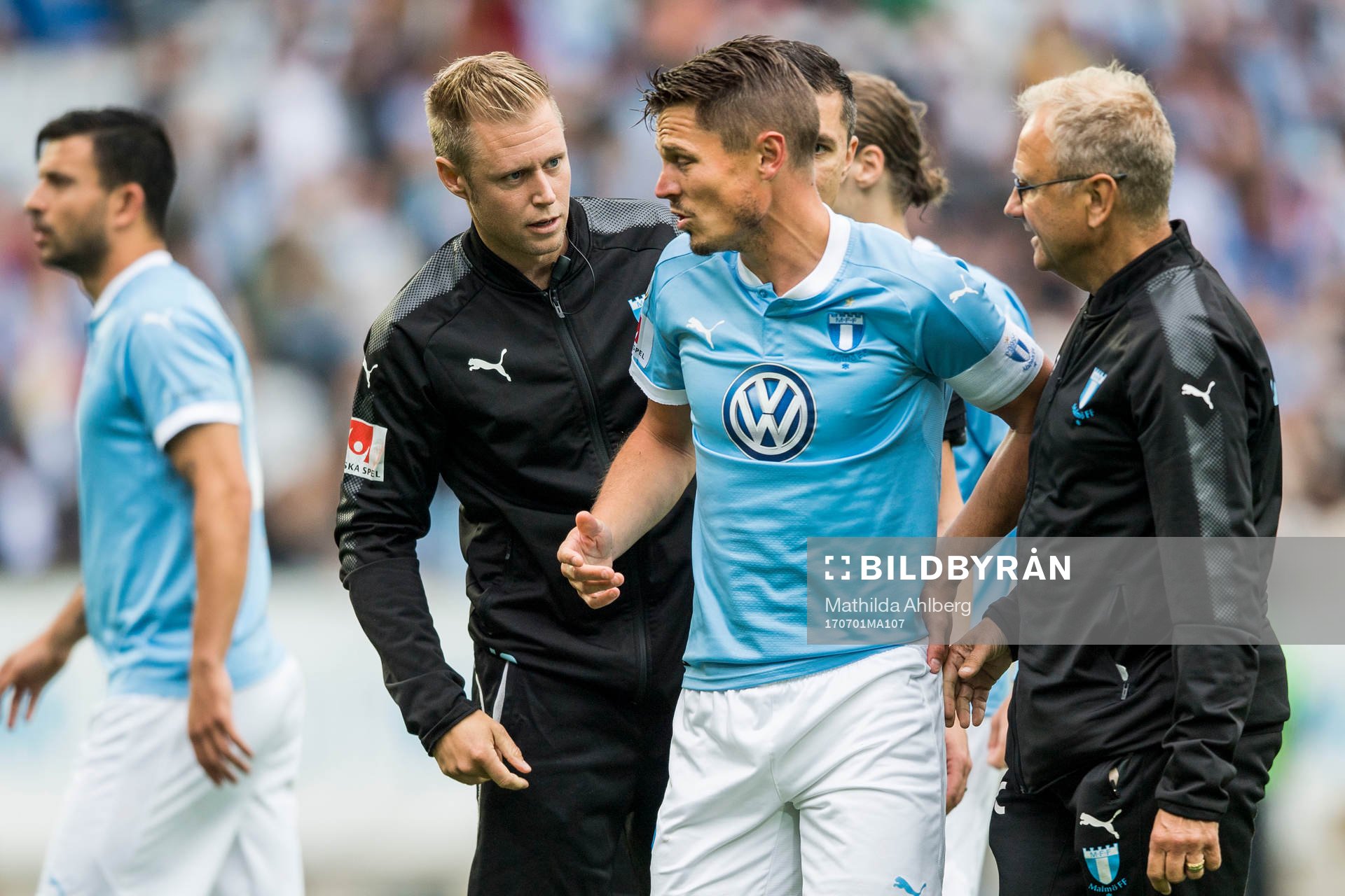 Malmö FFs Markus Rosenberg får behandling