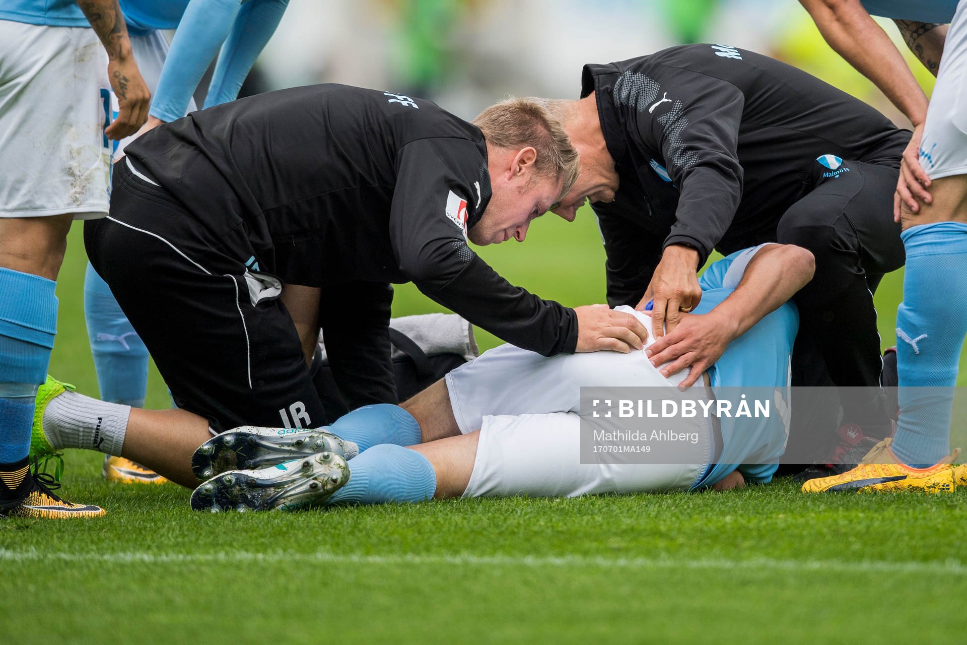 Malmö FFs Markus Rosenberg får behandling
