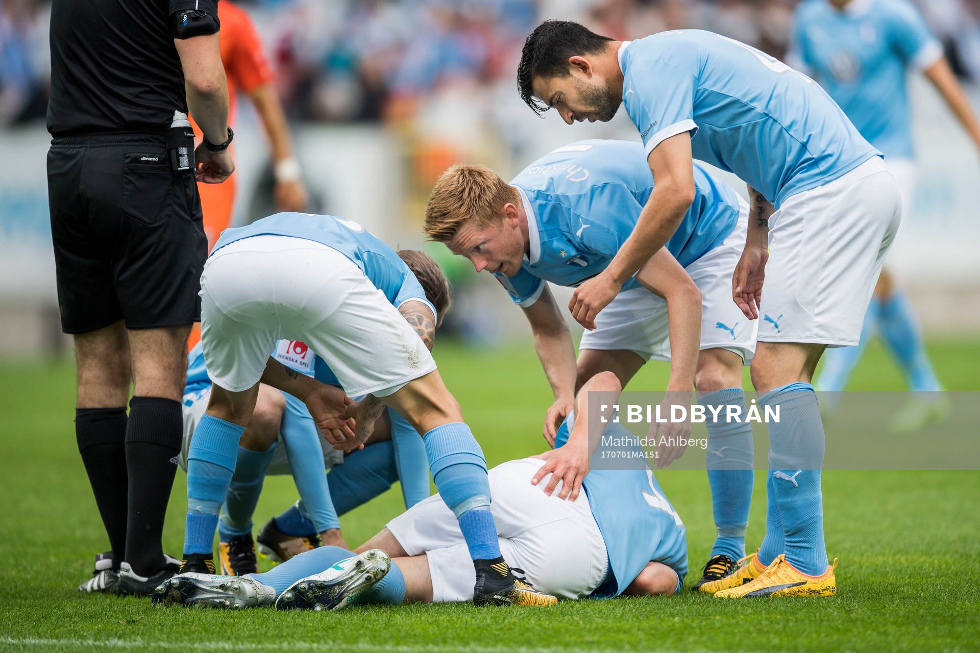 Malmö FFs Markus Rosenberg får behandling