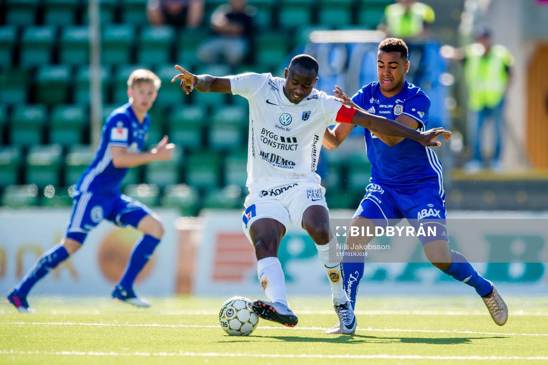 Sirius Moses Ogbu och Sundsvalls Noah Sonko Sundberg