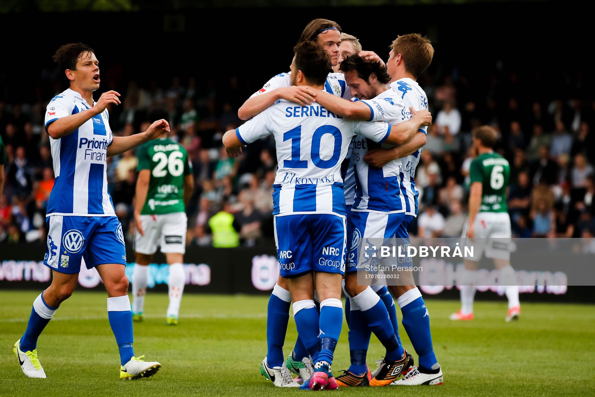 IFK Göteborgs Mikkel Diskerud jublar