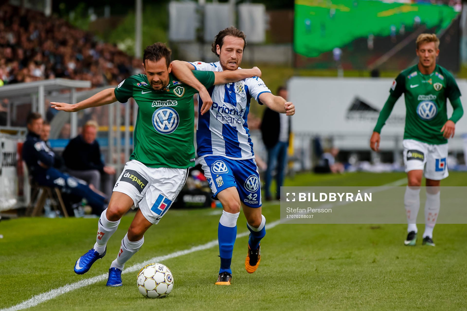 IFK Göteborgs Mikkel Diskerud och Jönköpings Fredric