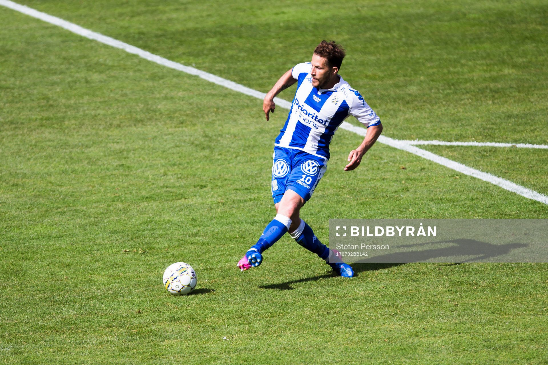 IFK Göteborgs Tobias Hysen gör mål till 0-2