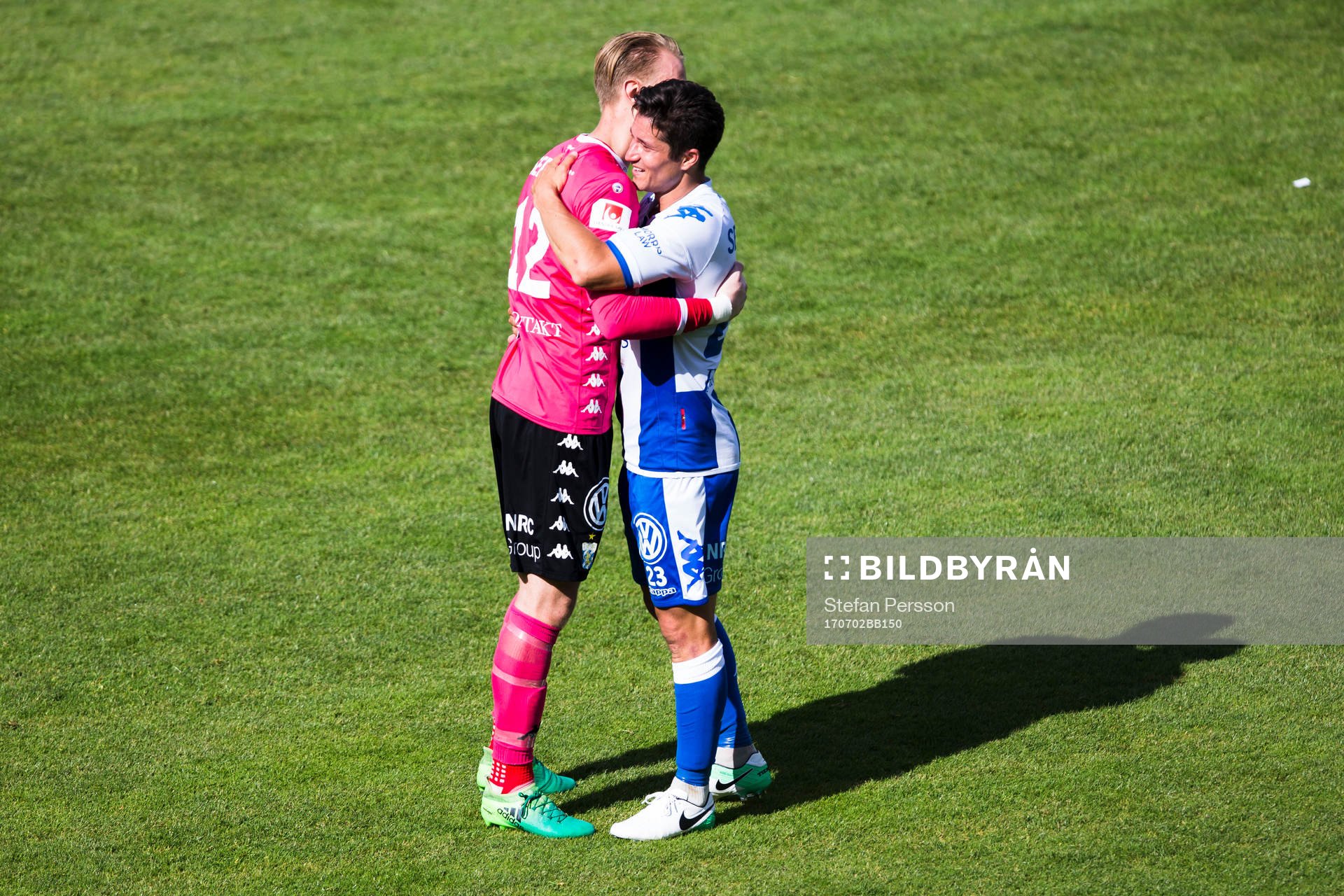 IFK Göteborgs målvakt Pontus Dahlberg och David Boo