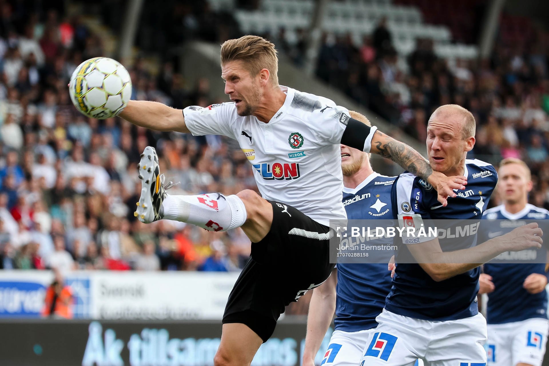 Örebros Martin Lorentzson  och Norrköpings Andreas