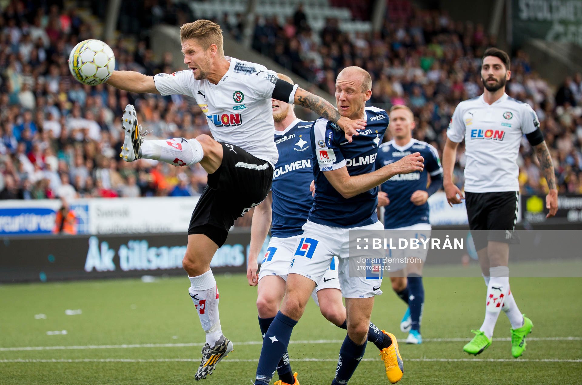 Örebros Martin Lorentzson och Norrköpings Andreas