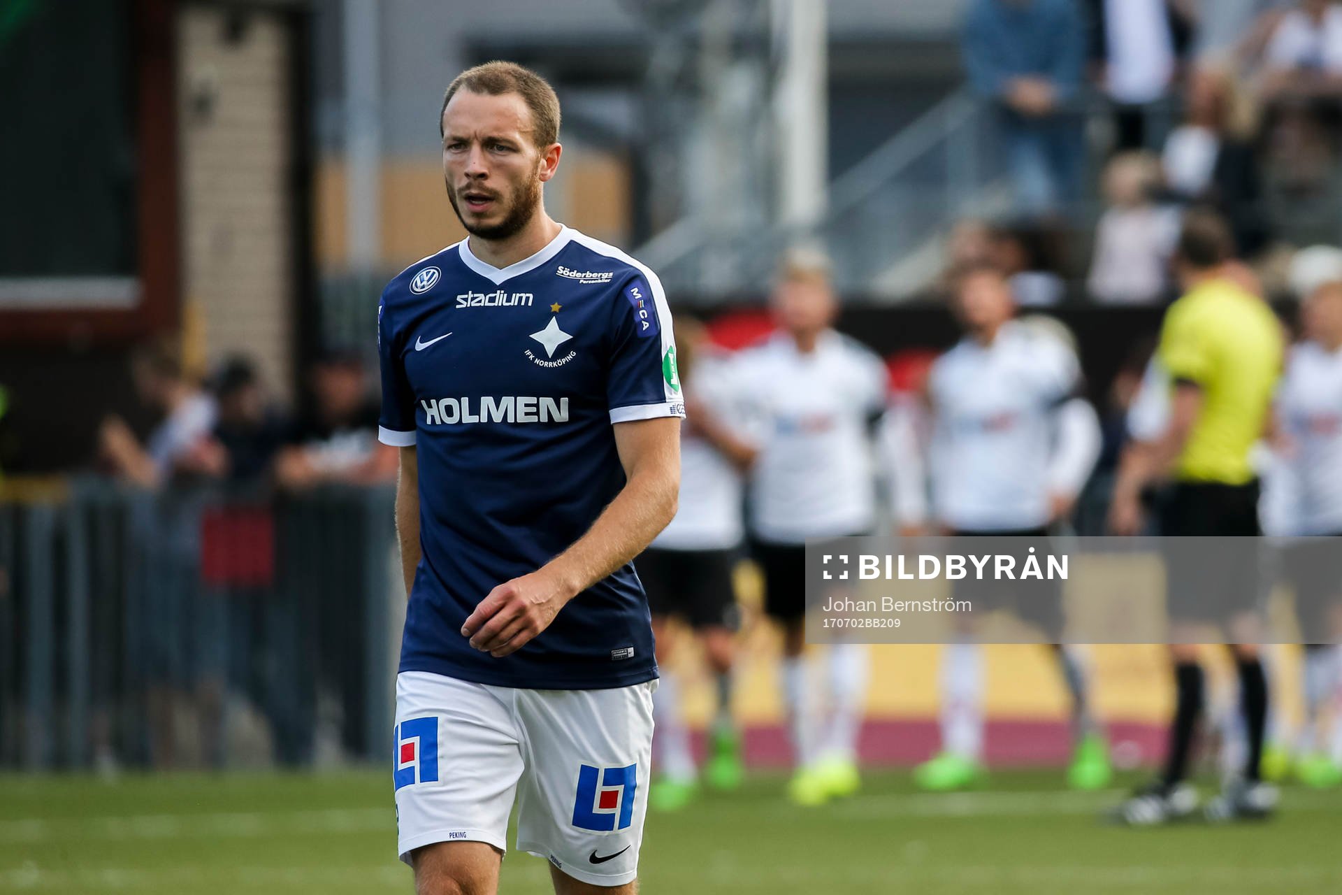 Norrköpings Jon Gudni Fjoluson deppar